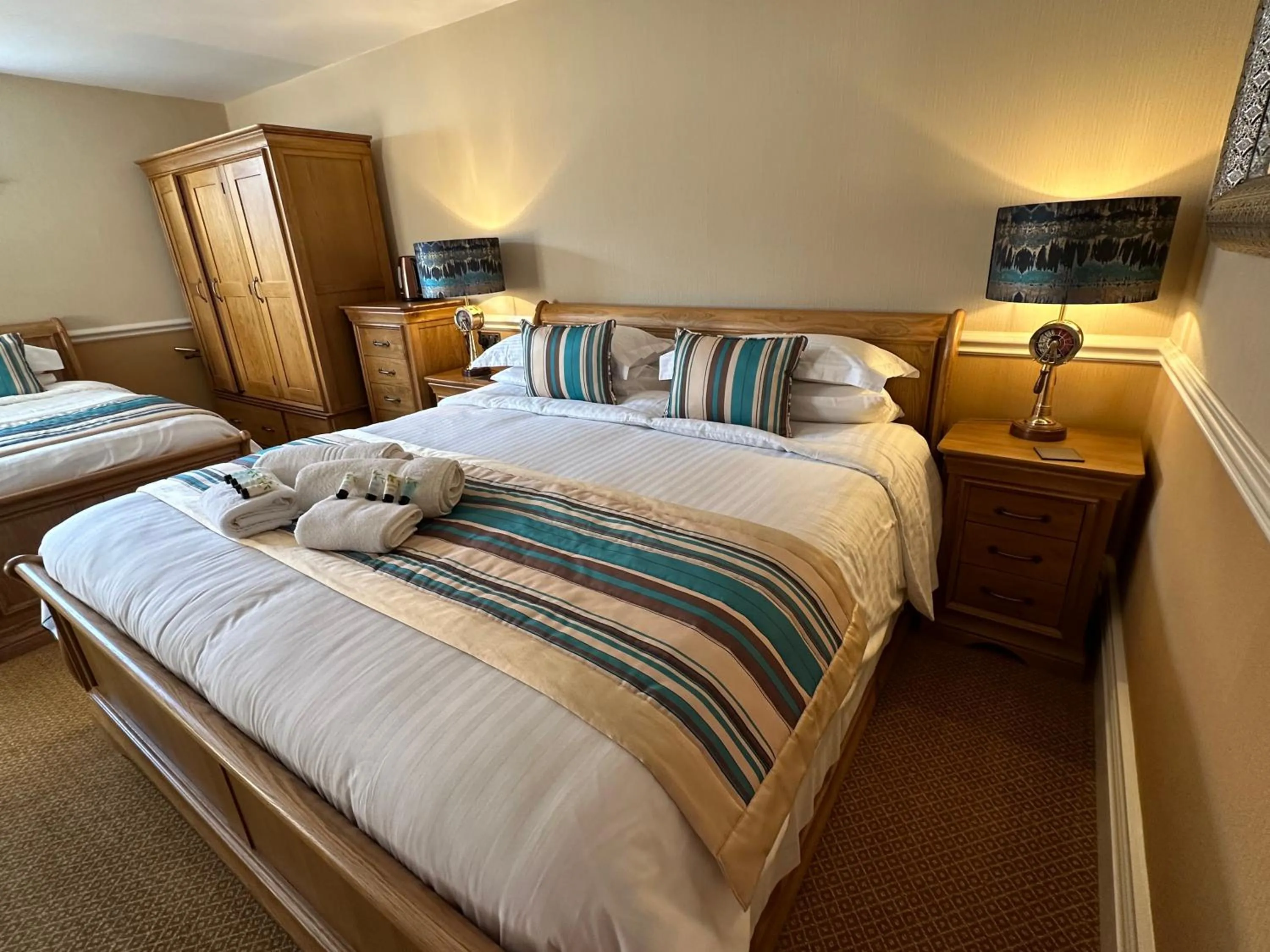 Bed in Chester House Guest House