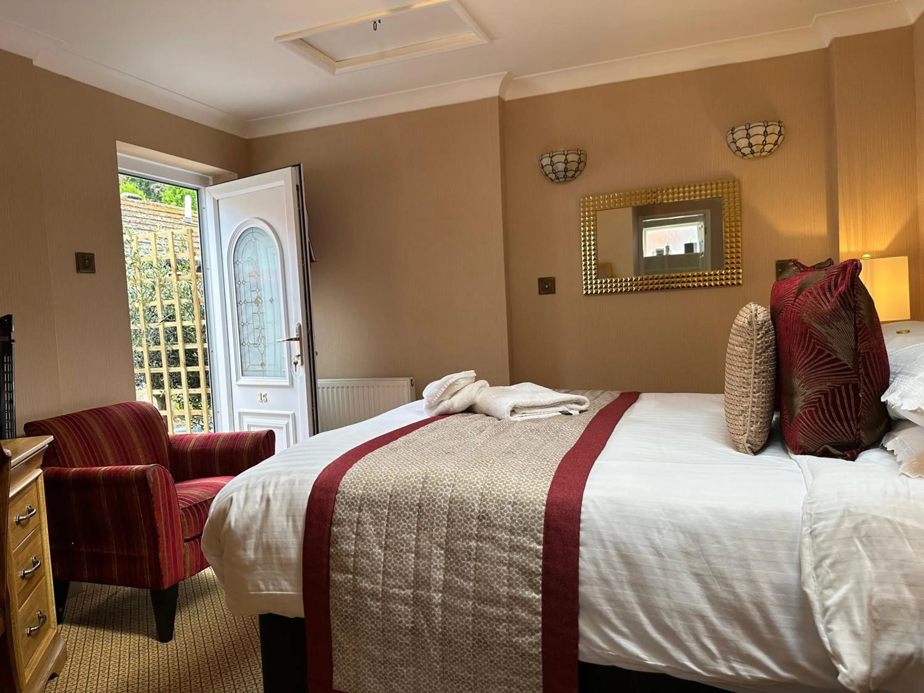 Bedroom, Bed in Chester House Guest House