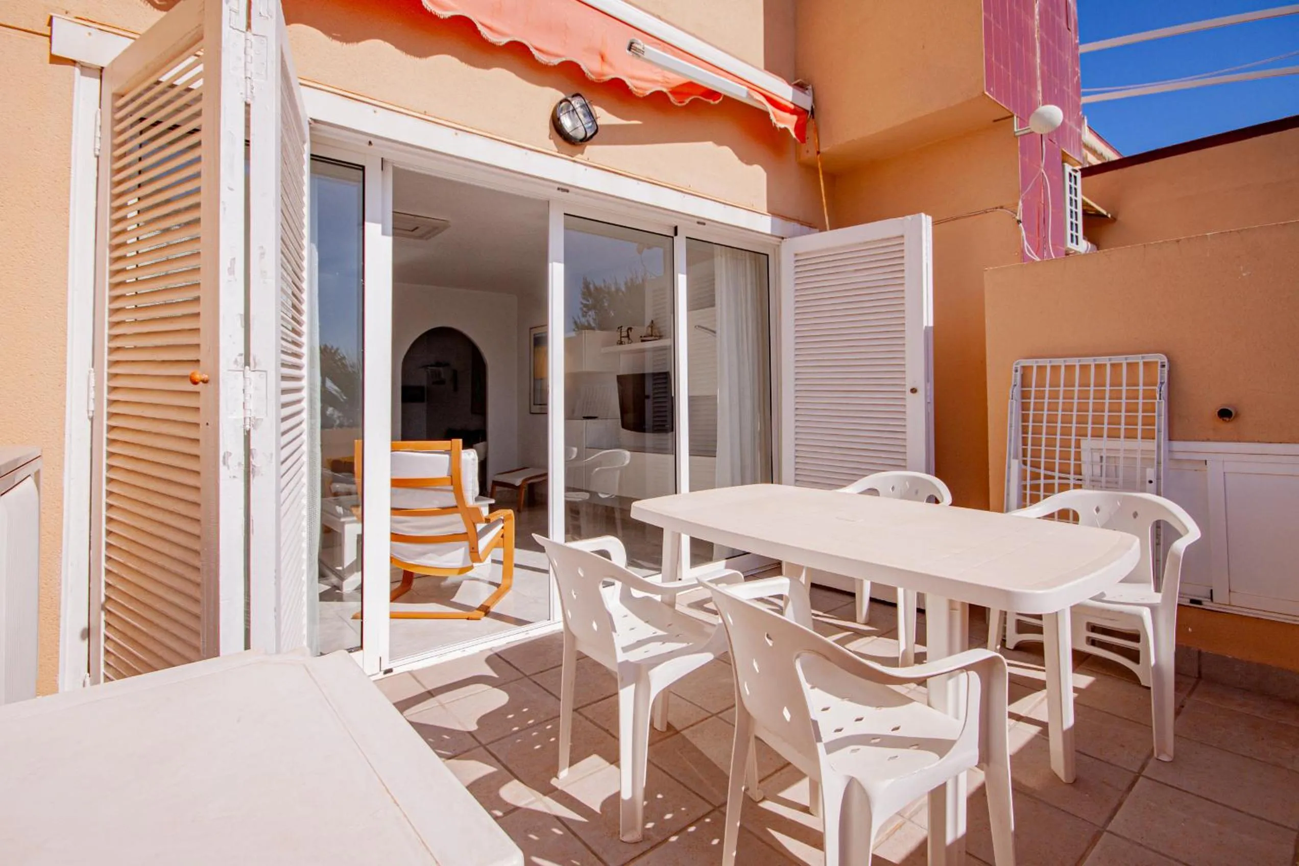 Balcony/Terrace in Inmovecos apart con piscina Alisios 227