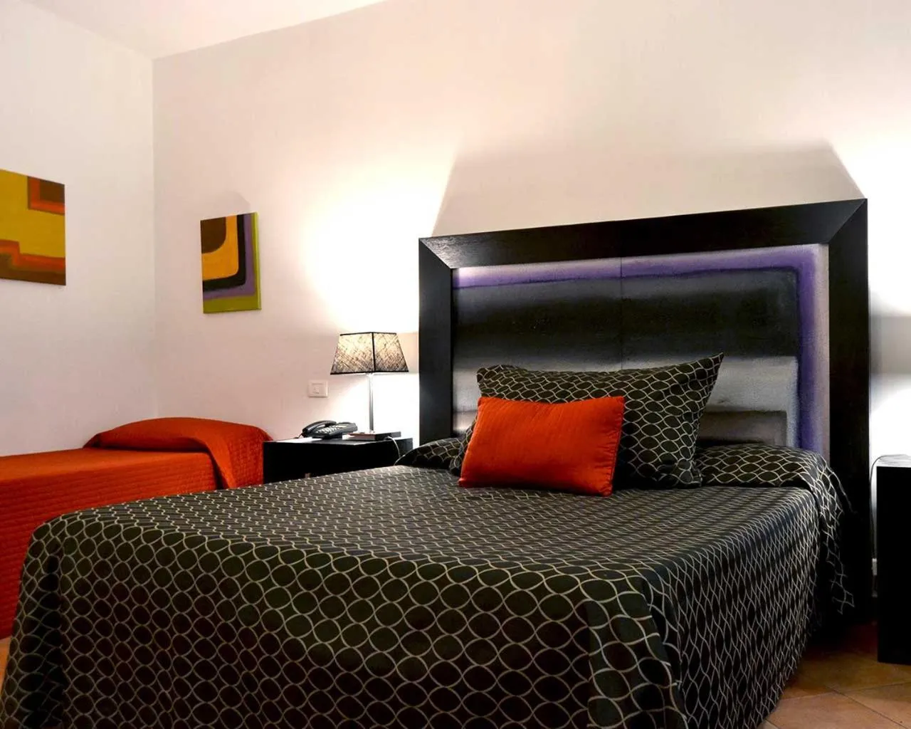 Bed in Relais Villa Buonanno