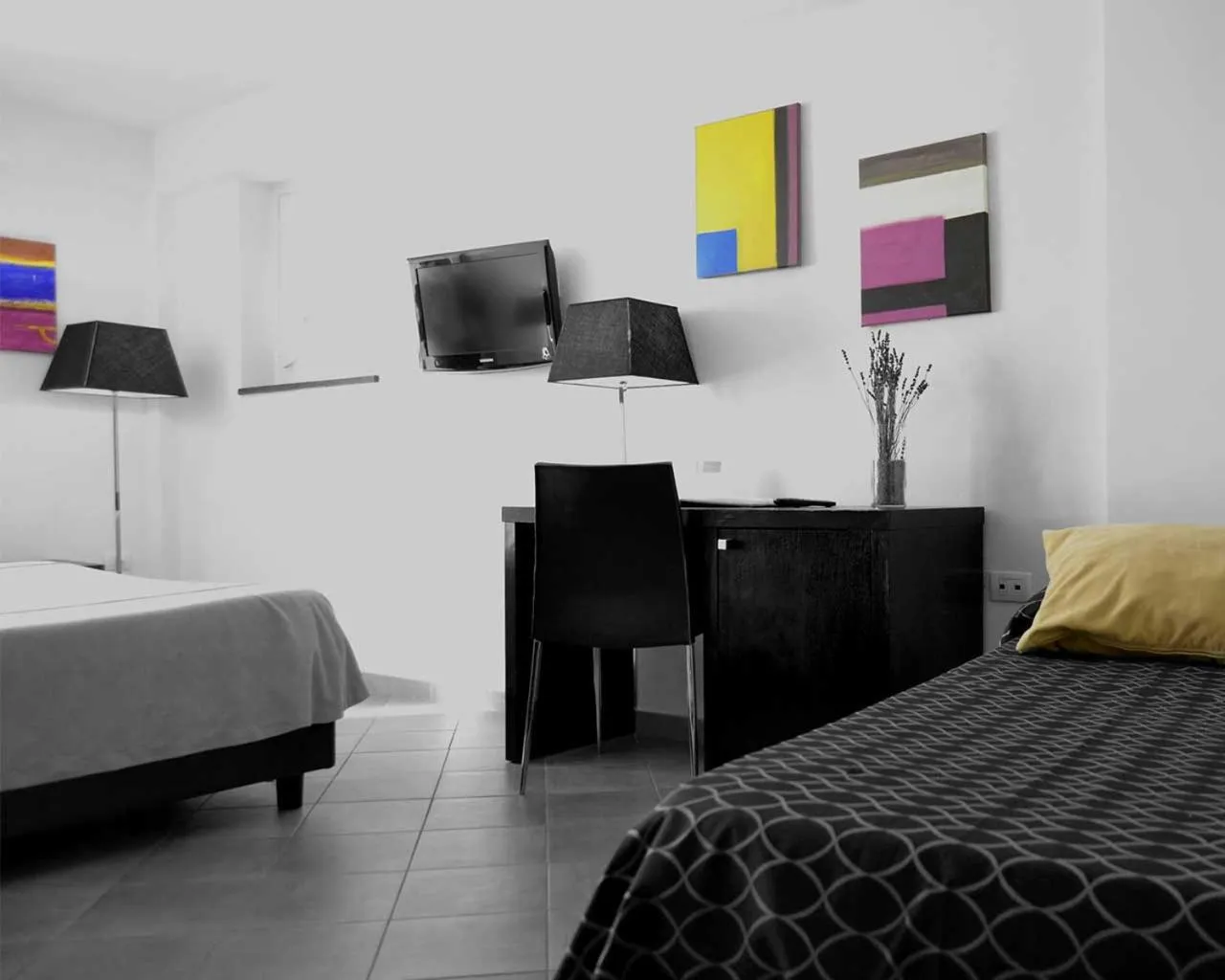 Bed in Relais Villa Buonanno