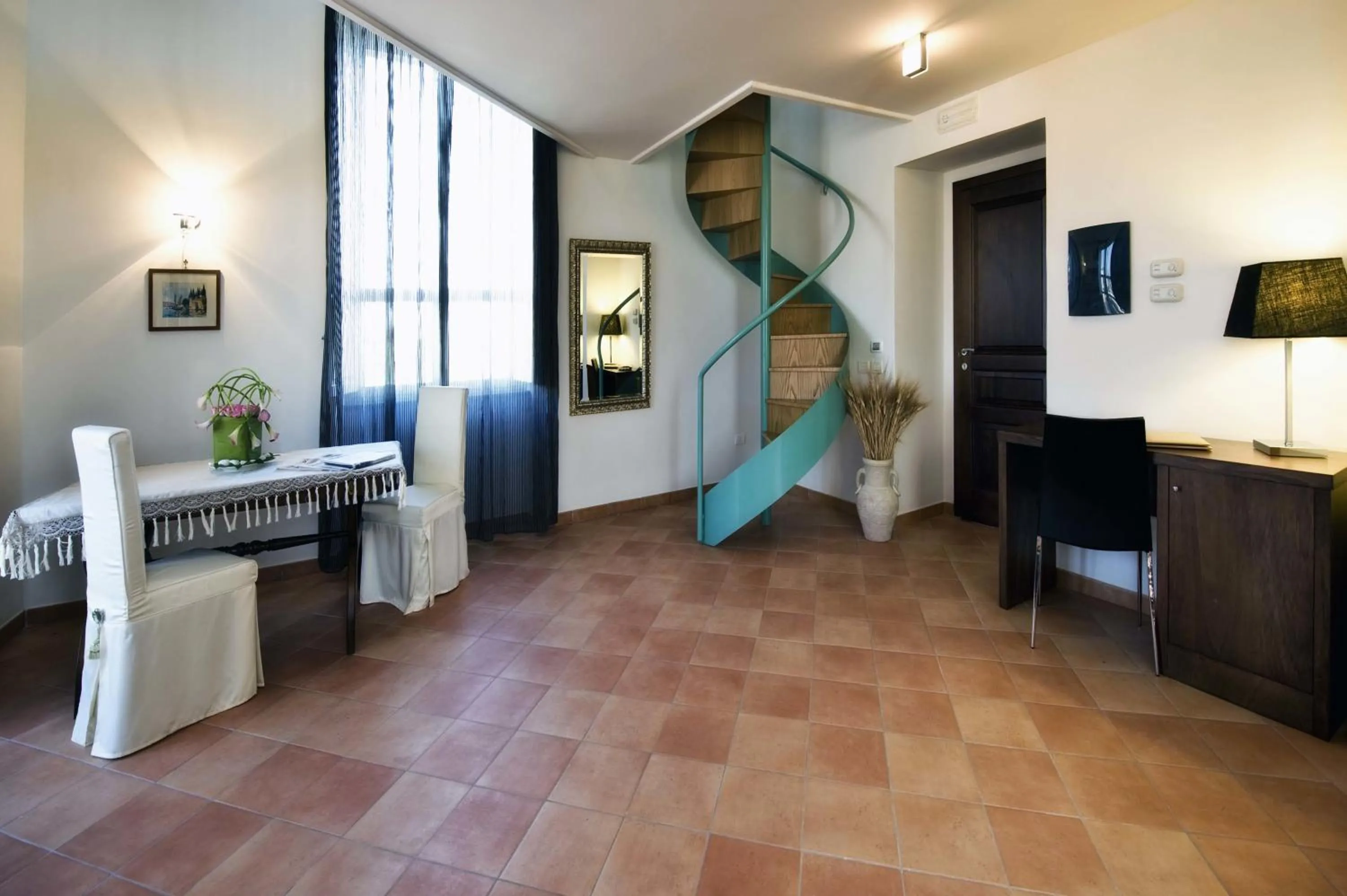 Seating area in Relais Villa Buonanno