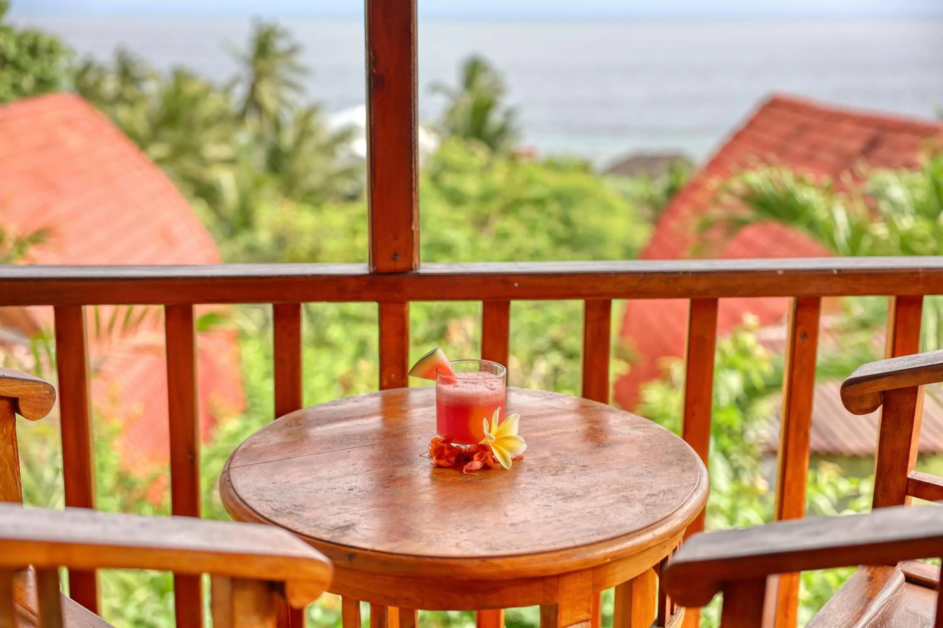 Patio in Petak Cottage
