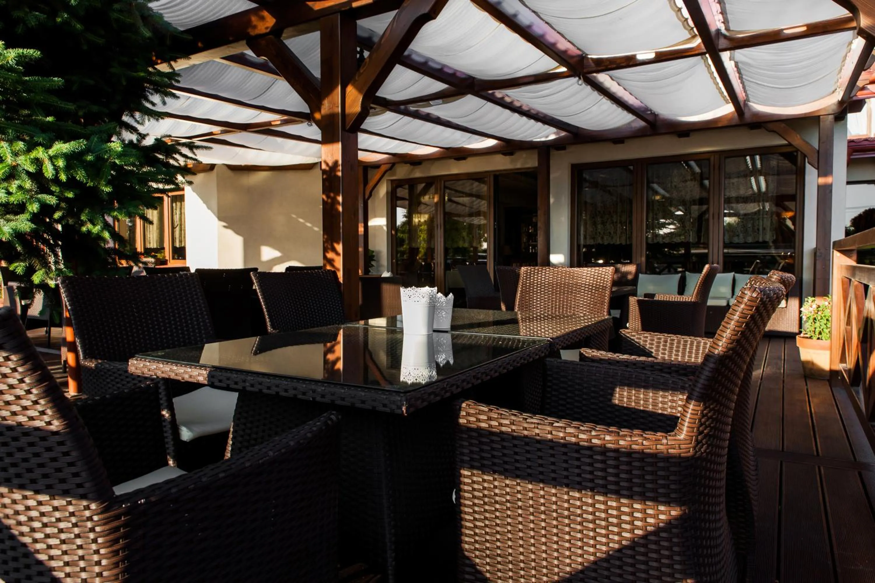 Seating area in Hotel Panorama