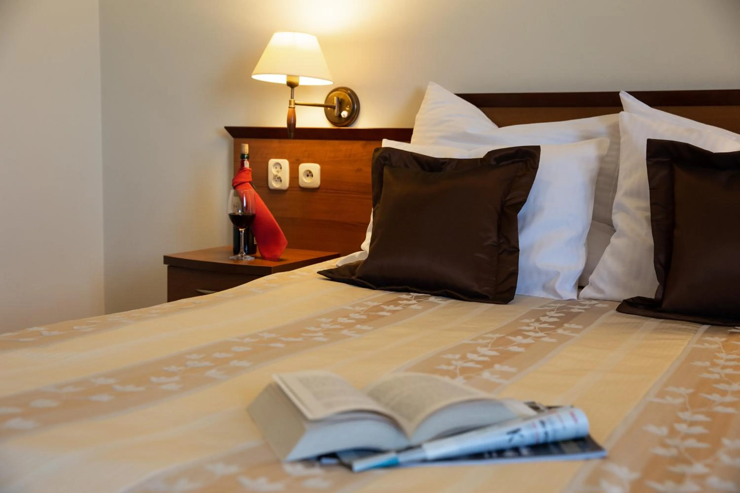 Bed in Hotel Panorama