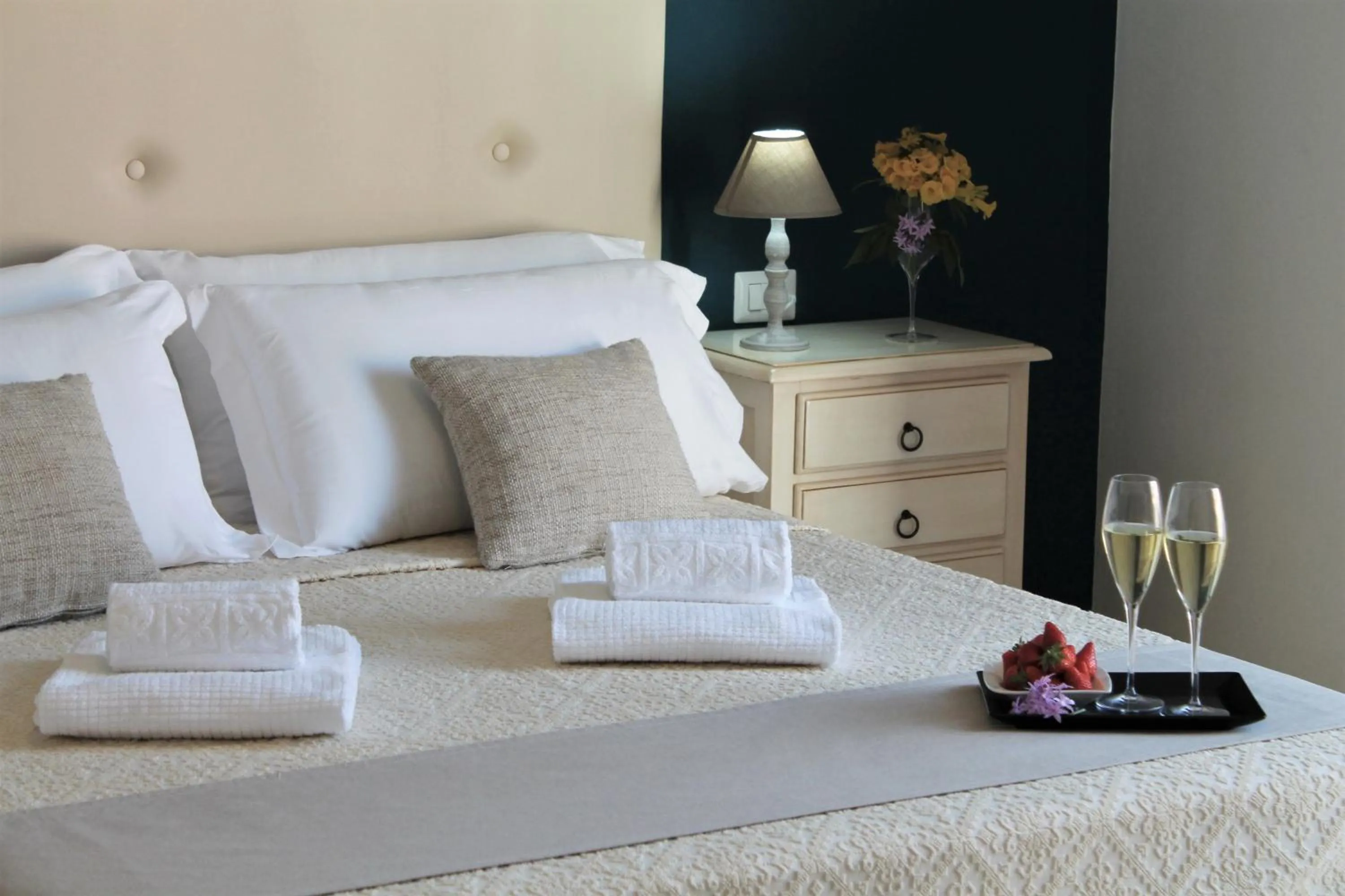 Bed in AHR Leonis Residence La Maddalena