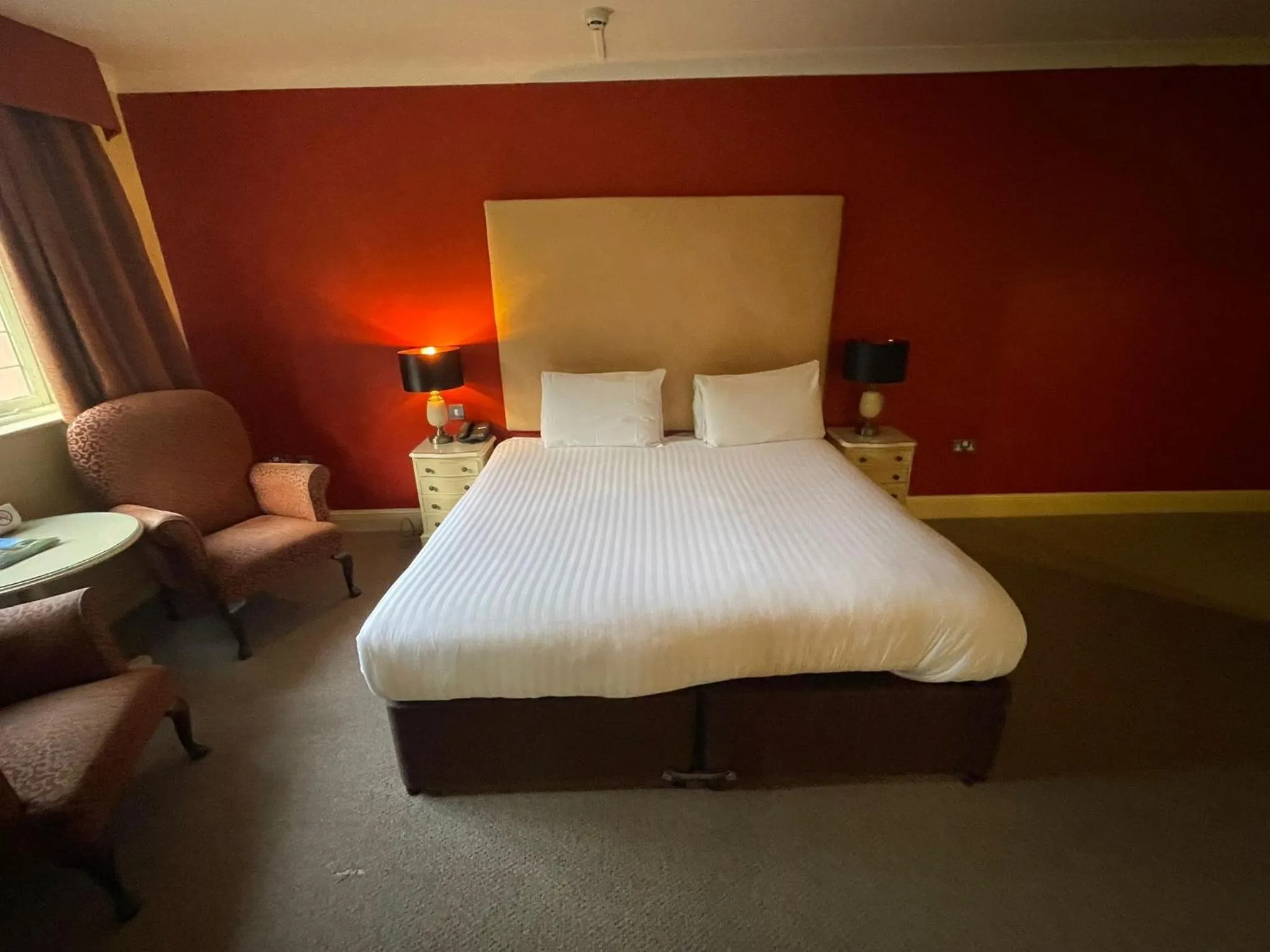 Bed in Cwrt Bleddyn Hotel & Spa