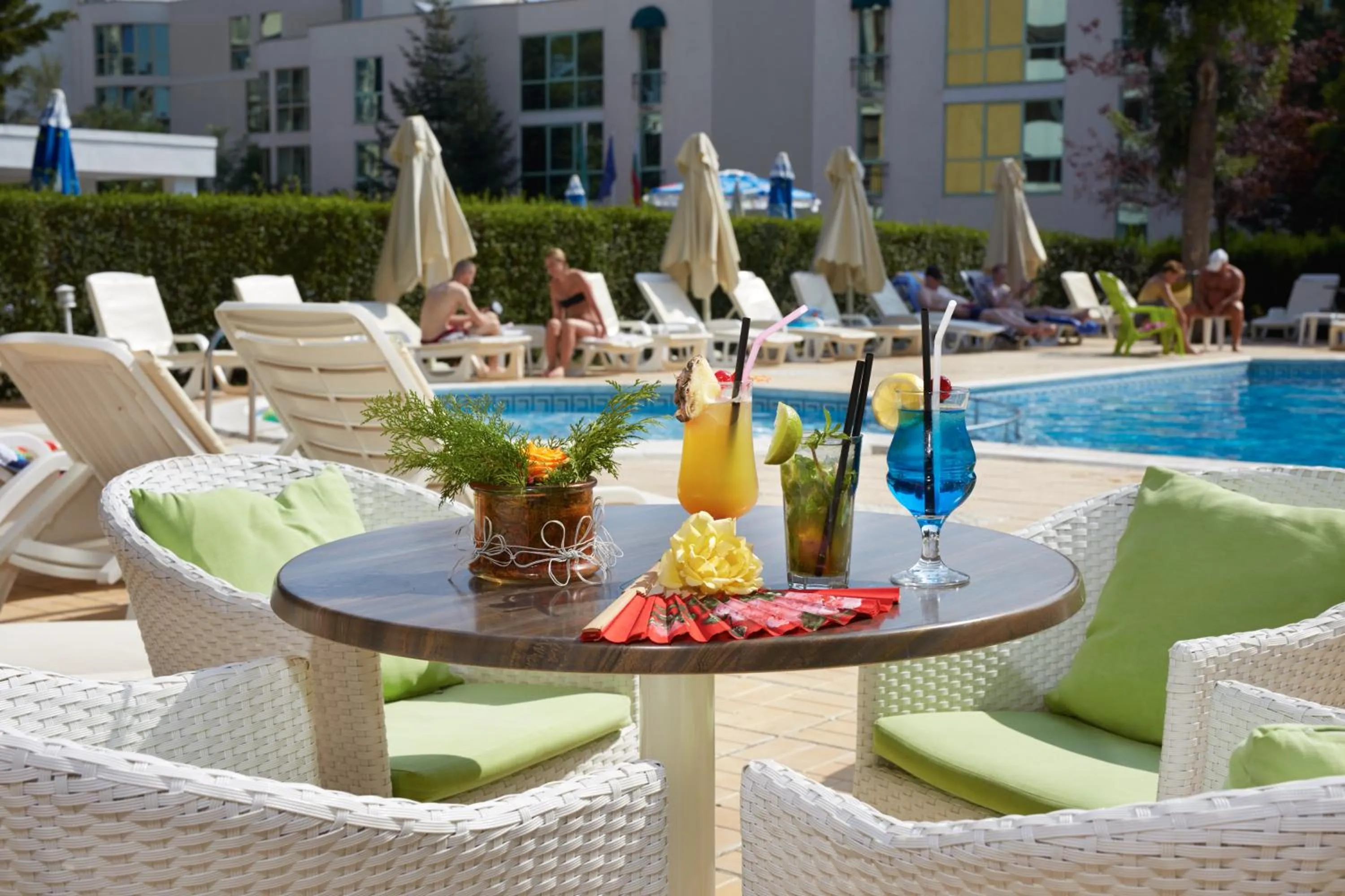 Seating area in Karlovo Hotel