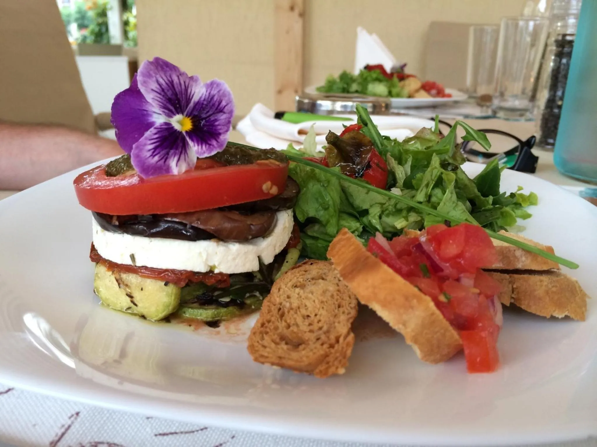 Food close-up in Karlovo Hotel