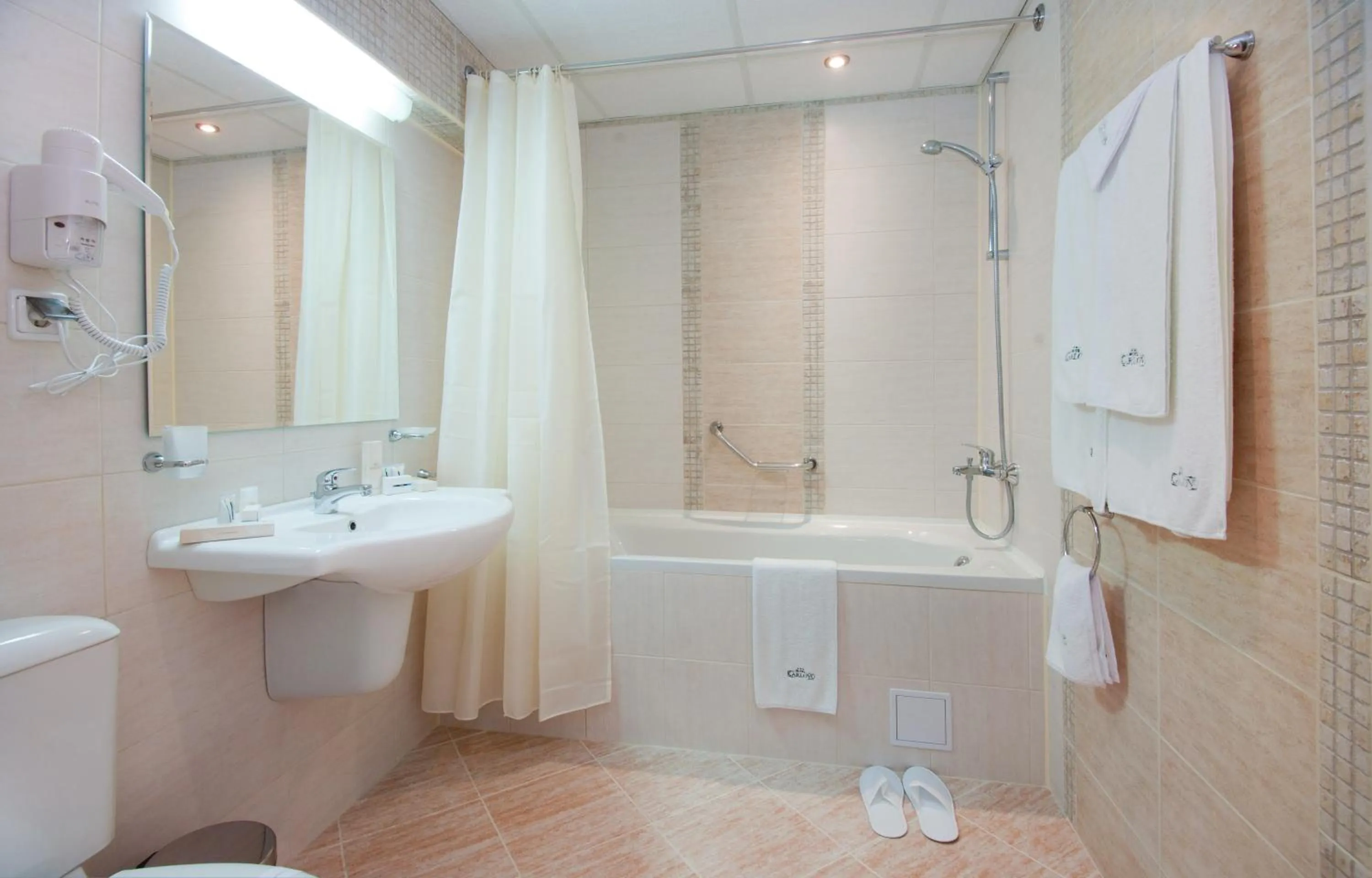 Bathroom in Karlovo Hotel