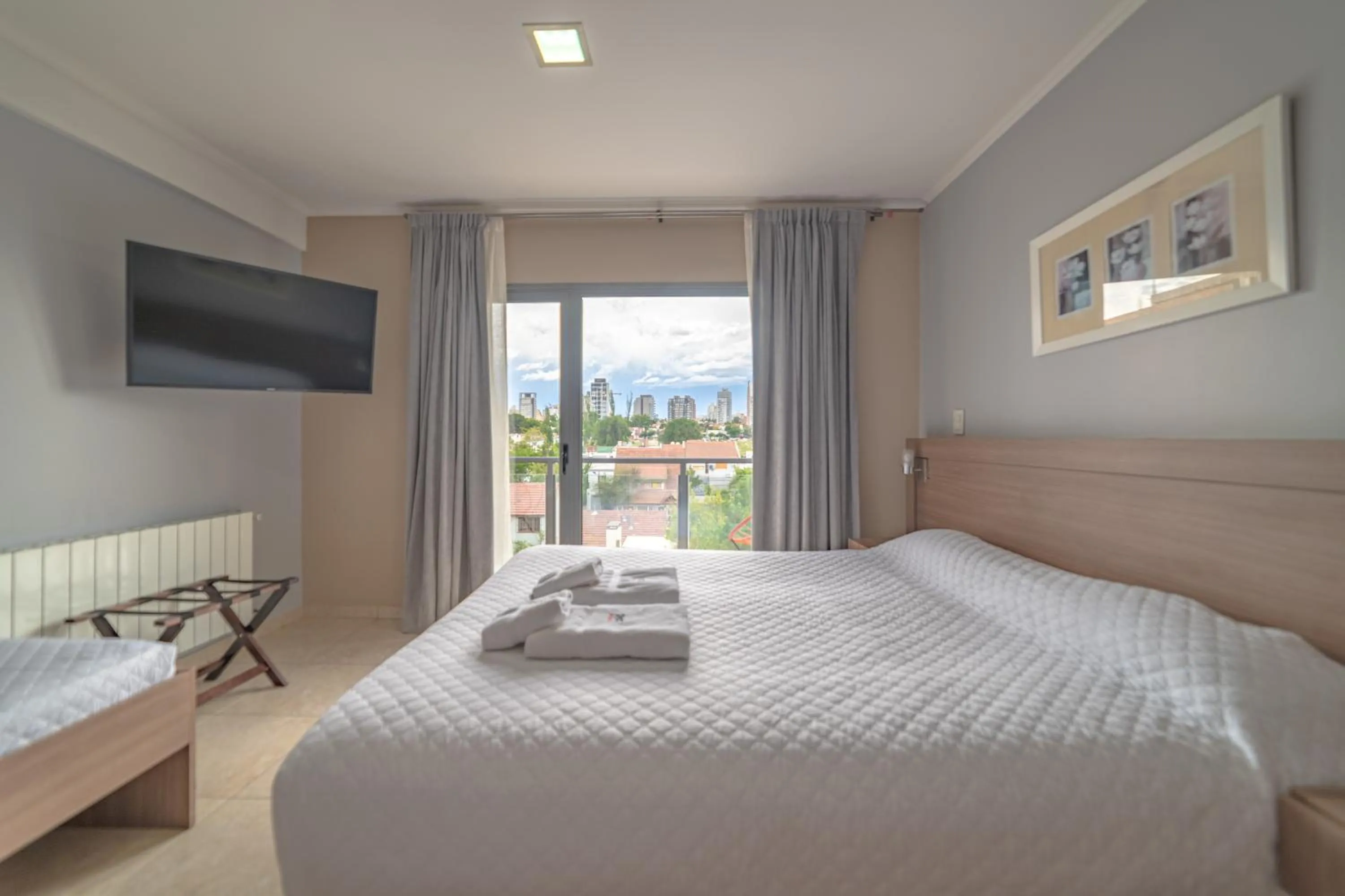 Bed in Apart Hotel Rivadavia 815