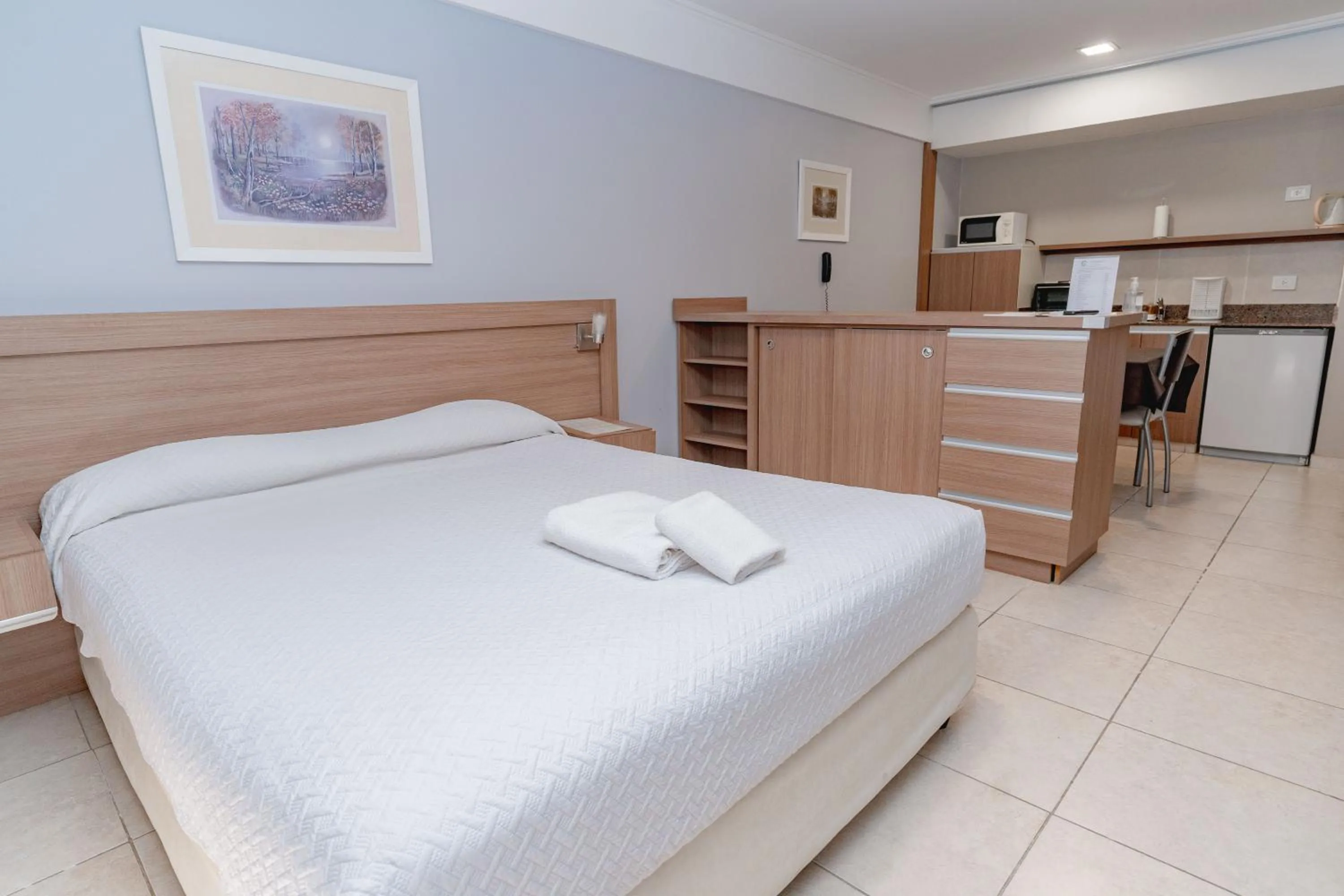 Bed in Apart Hotel Rivadavia 815