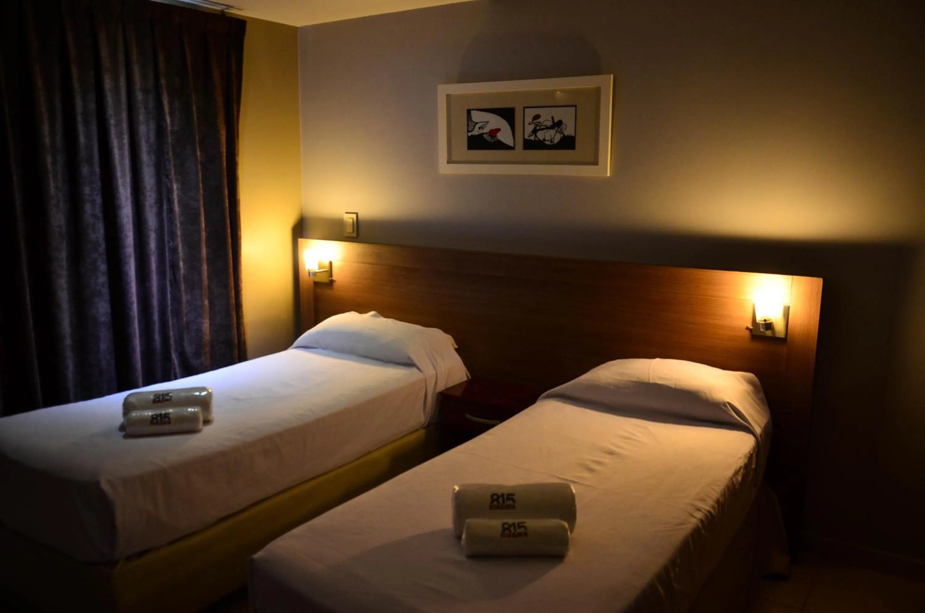 Bed in Apart Hotel Rivadavia 815