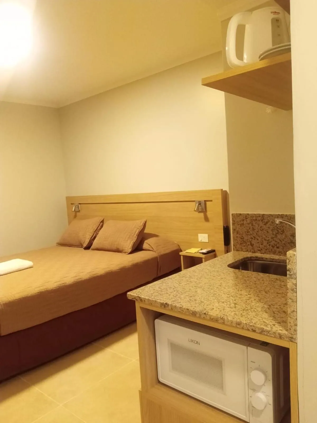 Photo of the whole room, Bed in Apart Hotel Rivadavia 815