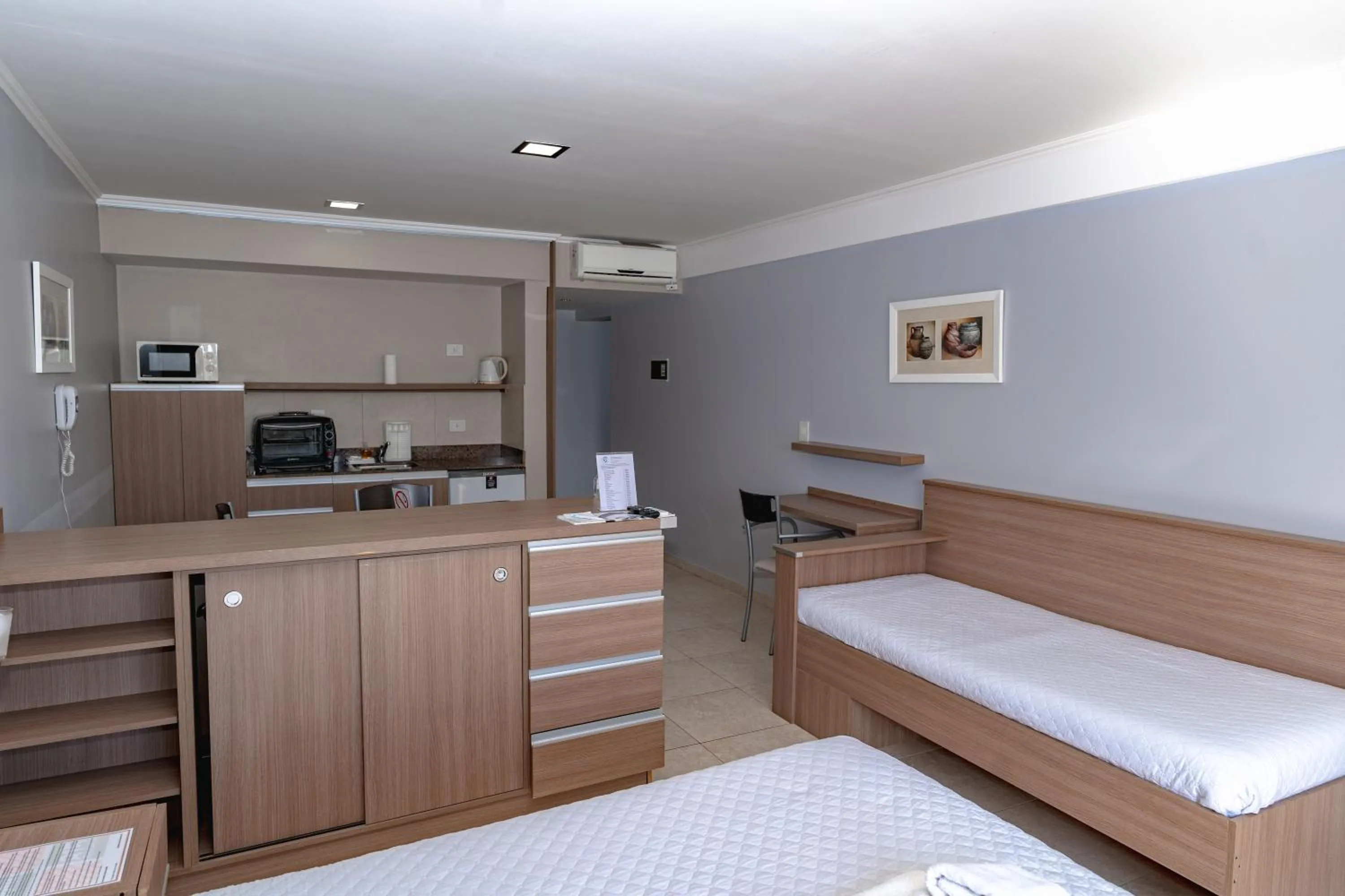 Bed in Apart Hotel Rivadavia 815