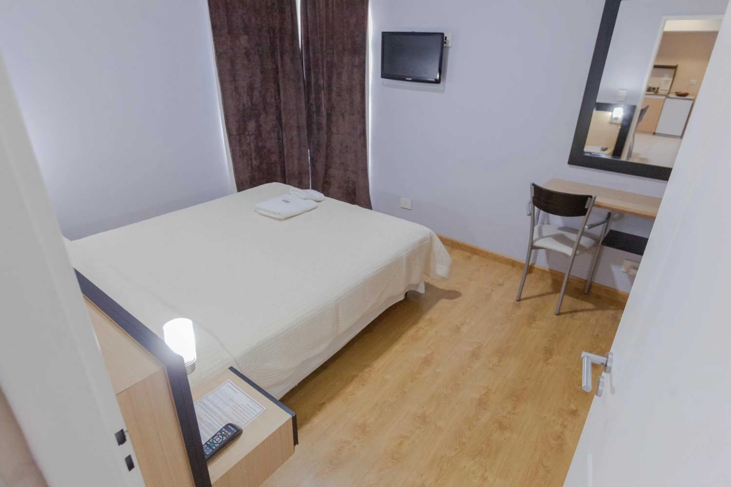 Bedroom, Bed in Apart Hotel Rivadavia 815