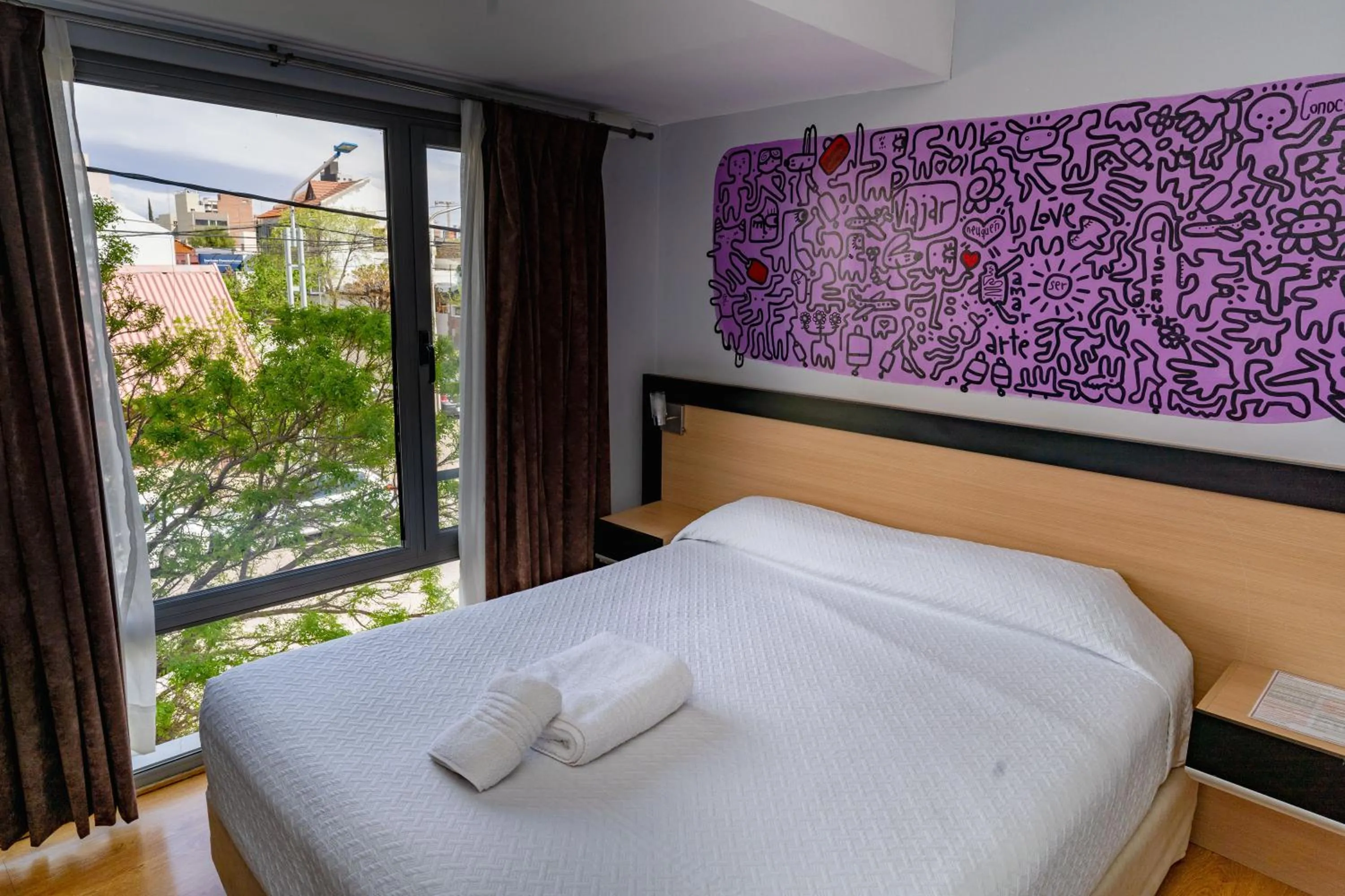 Bed in Apart Hotel Rivadavia 815