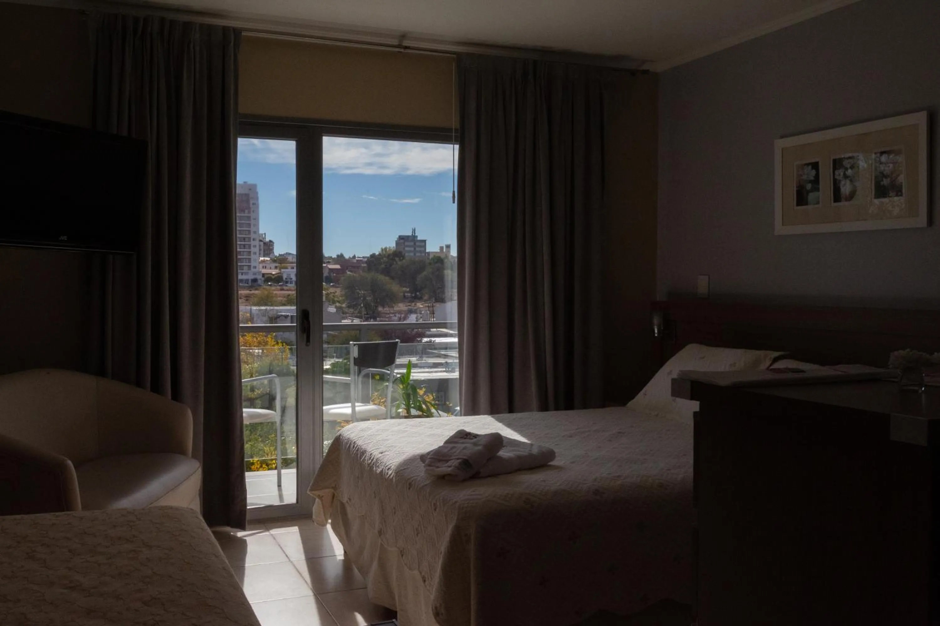 Bed in Apart Hotel Rivadavia 815