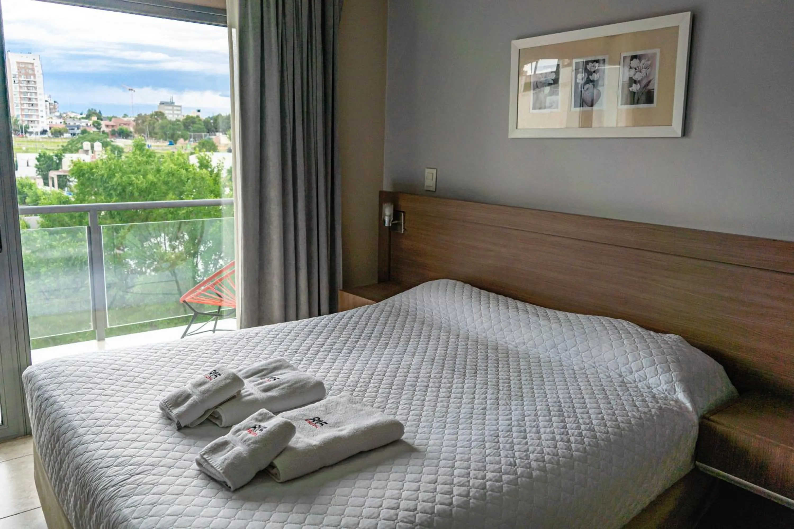Bed in Apart Hotel Rivadavia 815