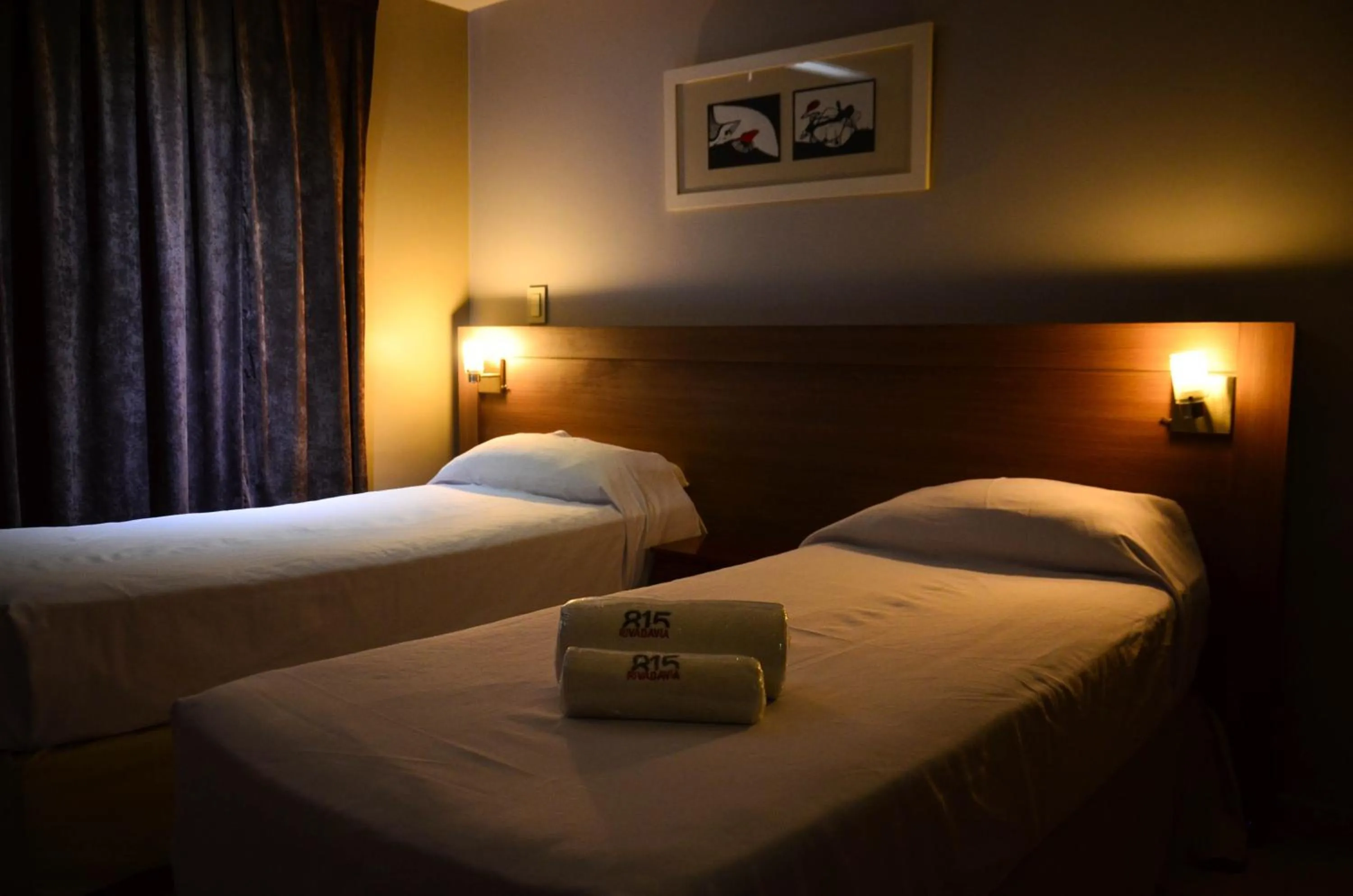 Bed in Apart Hotel Rivadavia 815