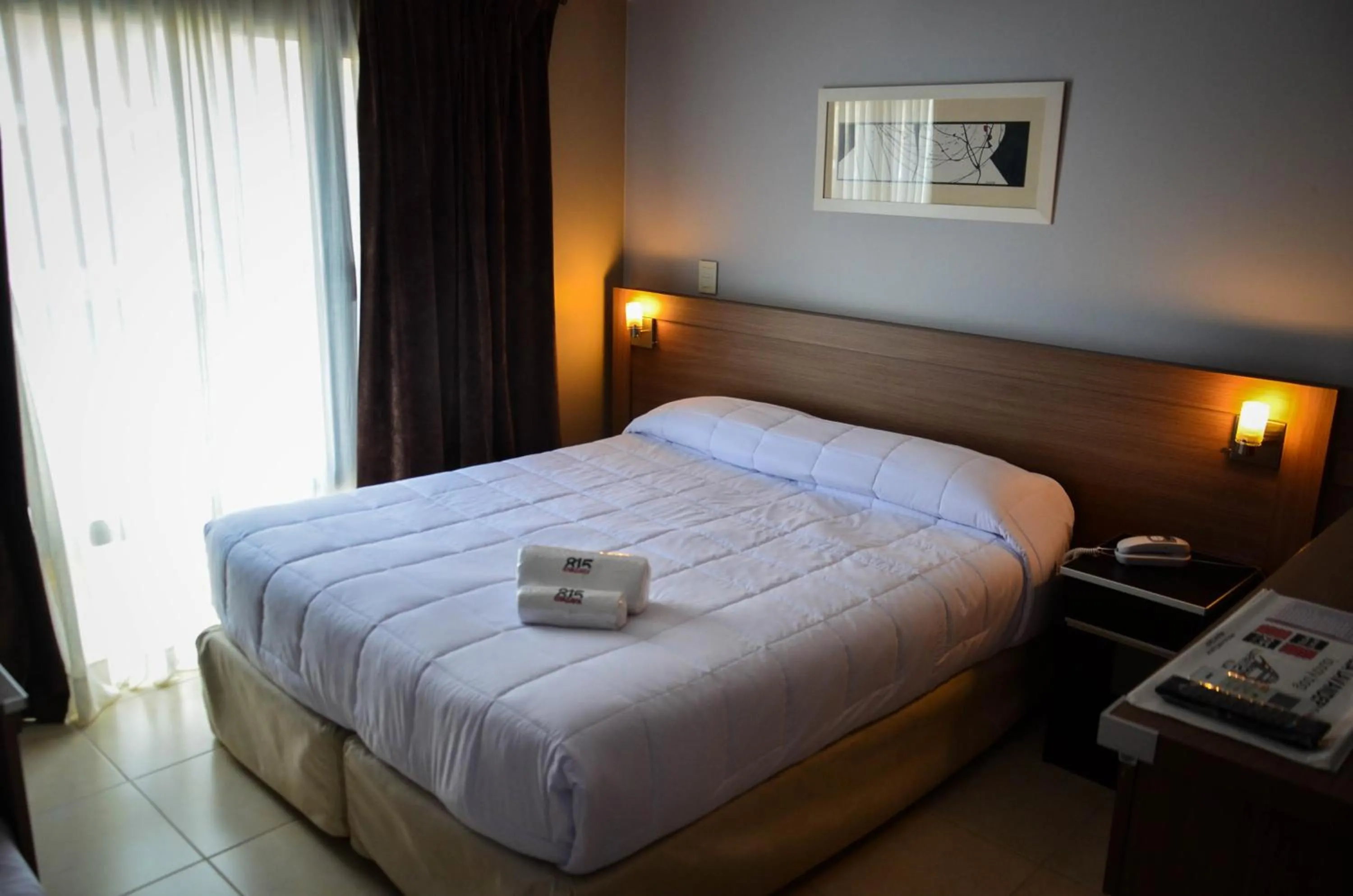 Bed in Apart Hotel Rivadavia 815
