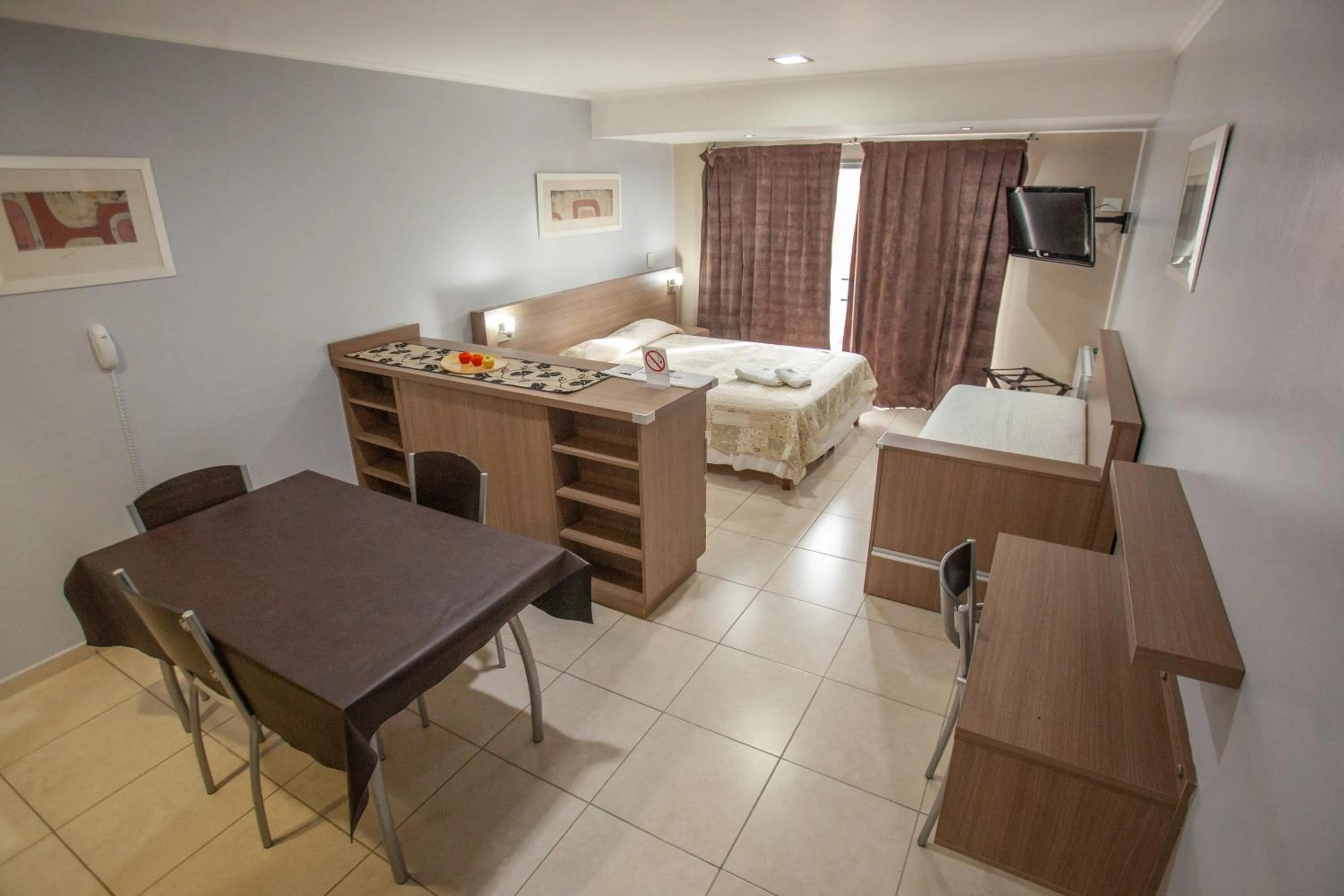 Bed in Apart Hotel Rivadavia 815