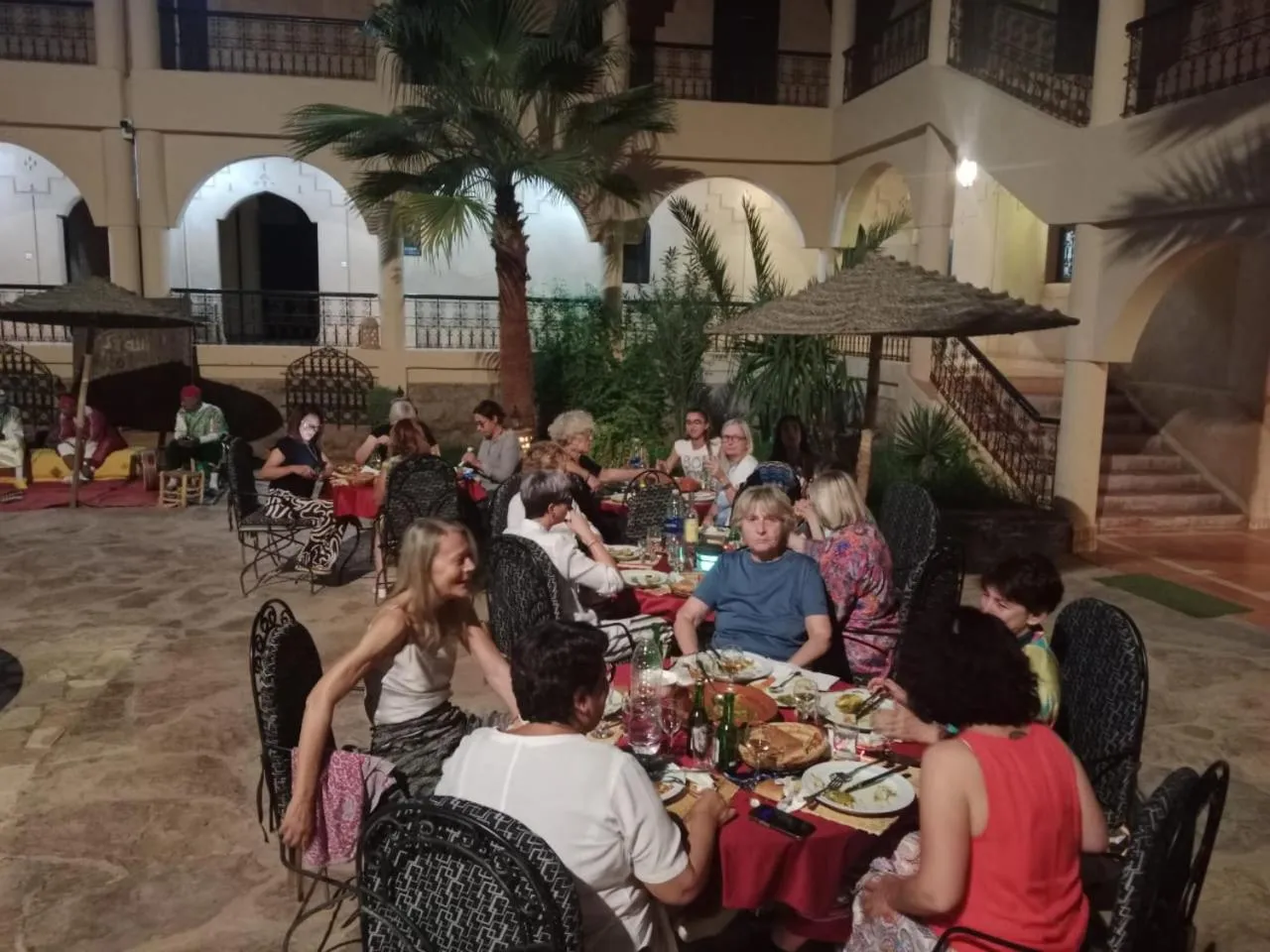 Lunch in Kasbah Zitoune