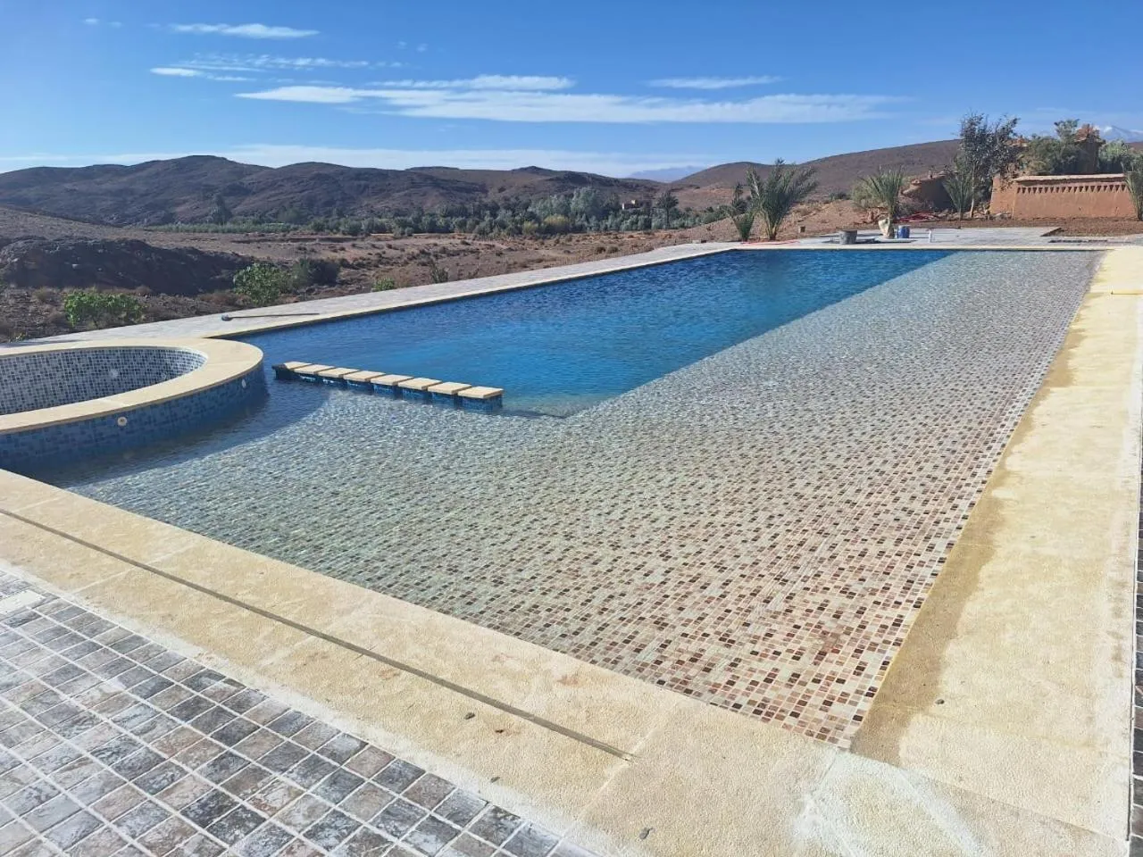 Hot Tub in Kasbah Zitoune