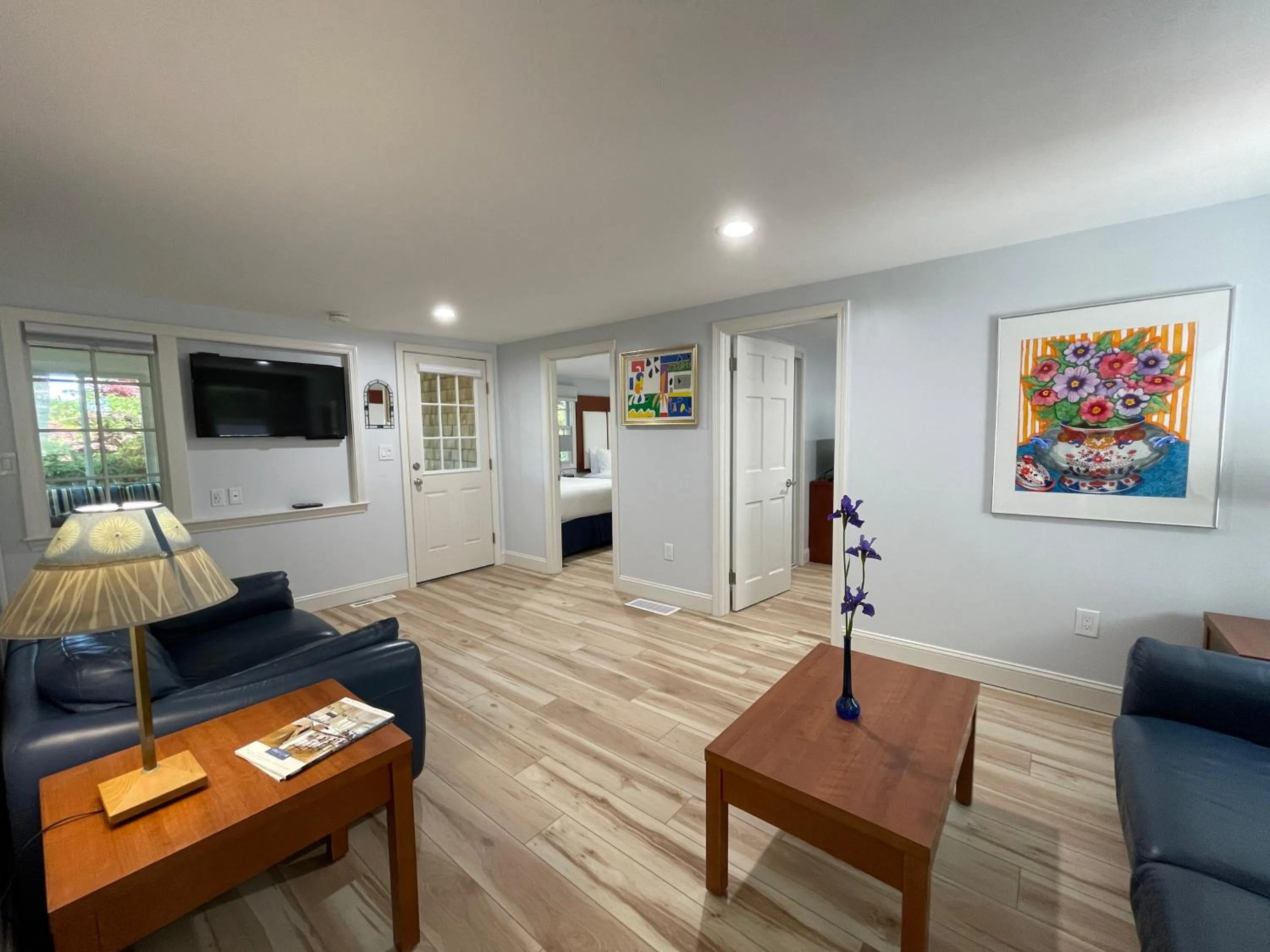 Living room in Pleasant Bay Village Resort