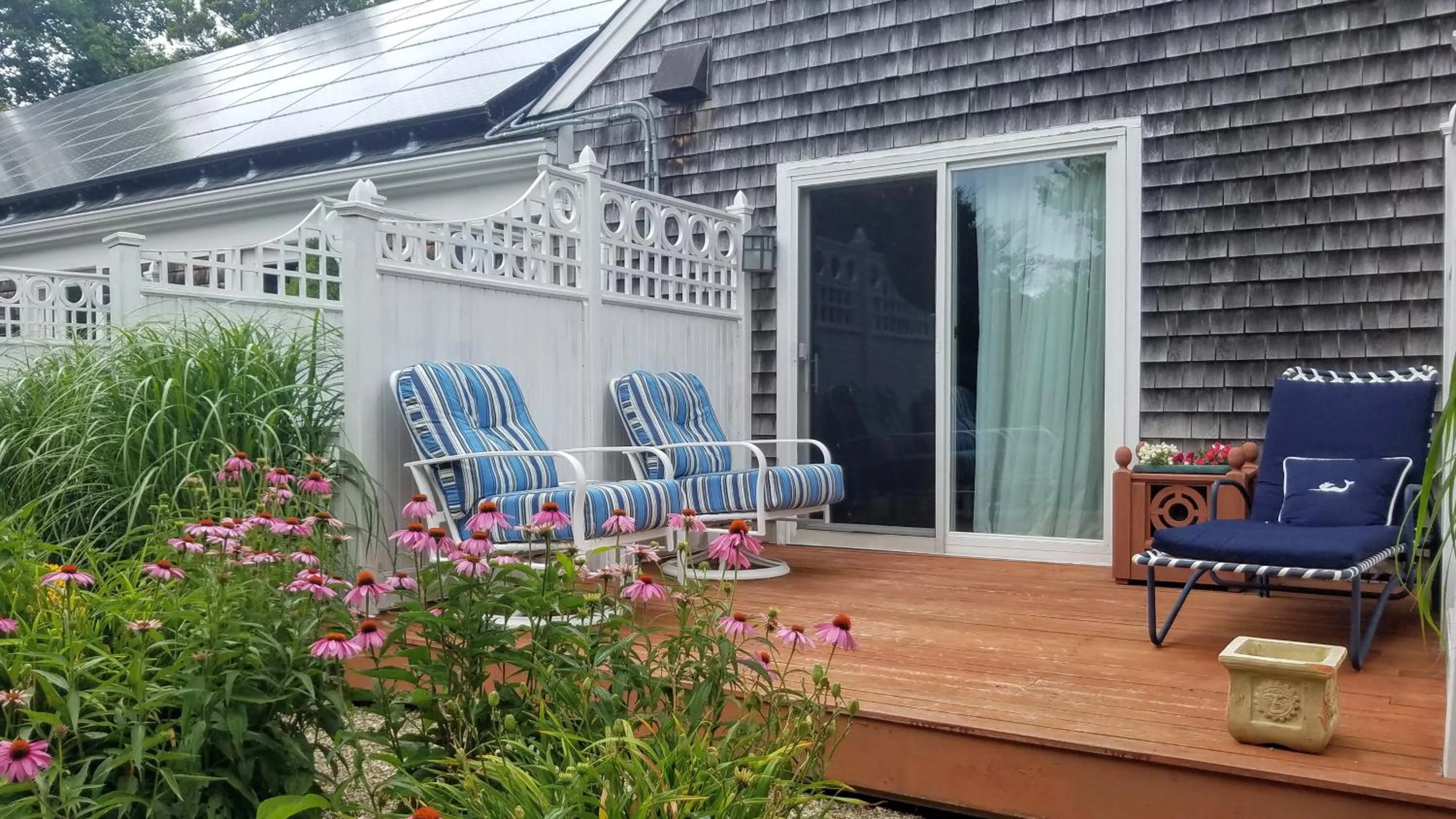 Patio in Pleasant Bay Village Resort