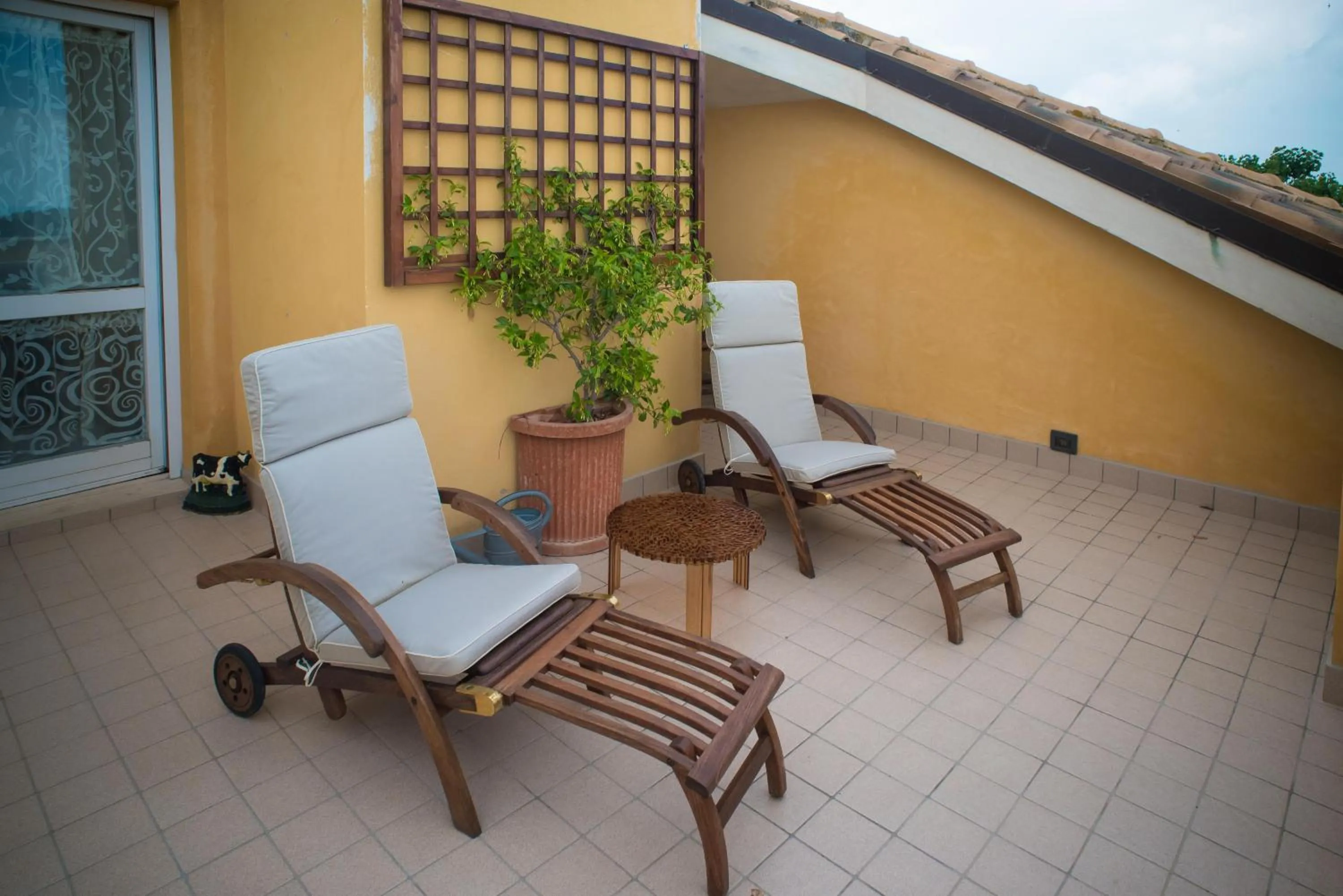 Balcony/Terrace in B&B Palazzo Mestichelli Boutique Palace