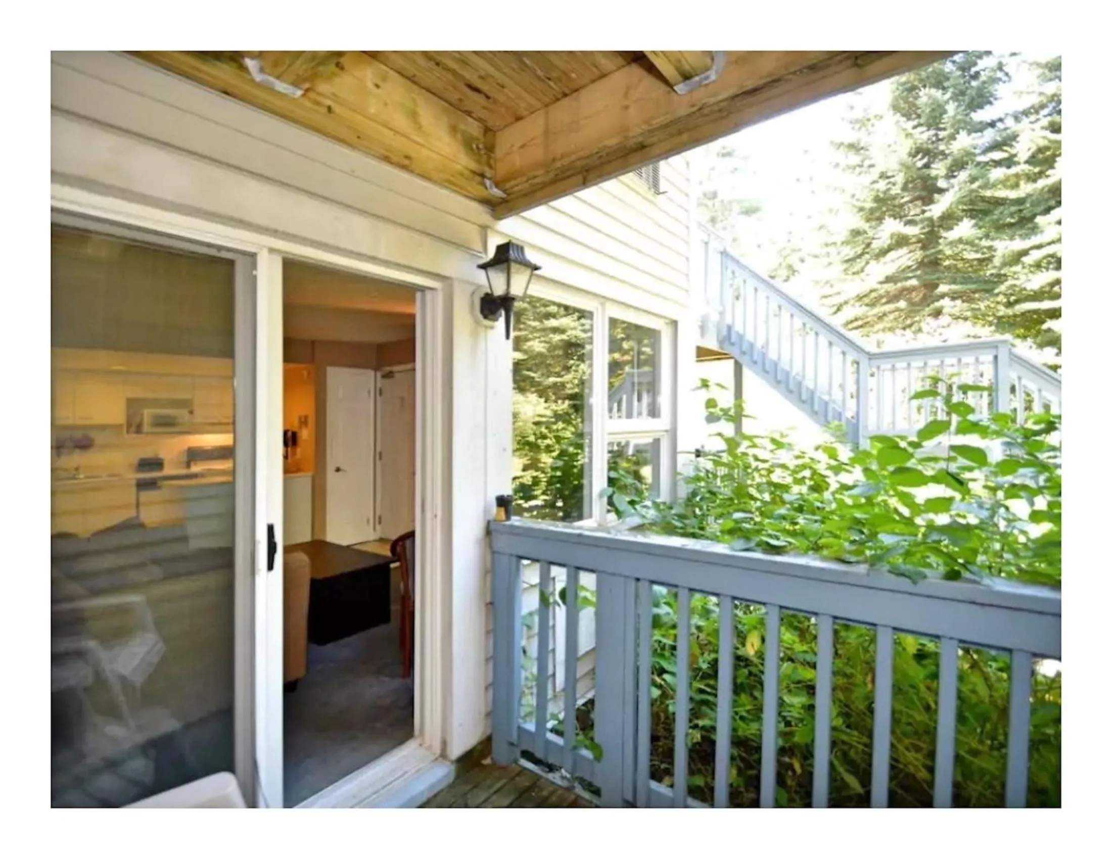 Balcony/Terrace in Rustic Mountainside Chalet