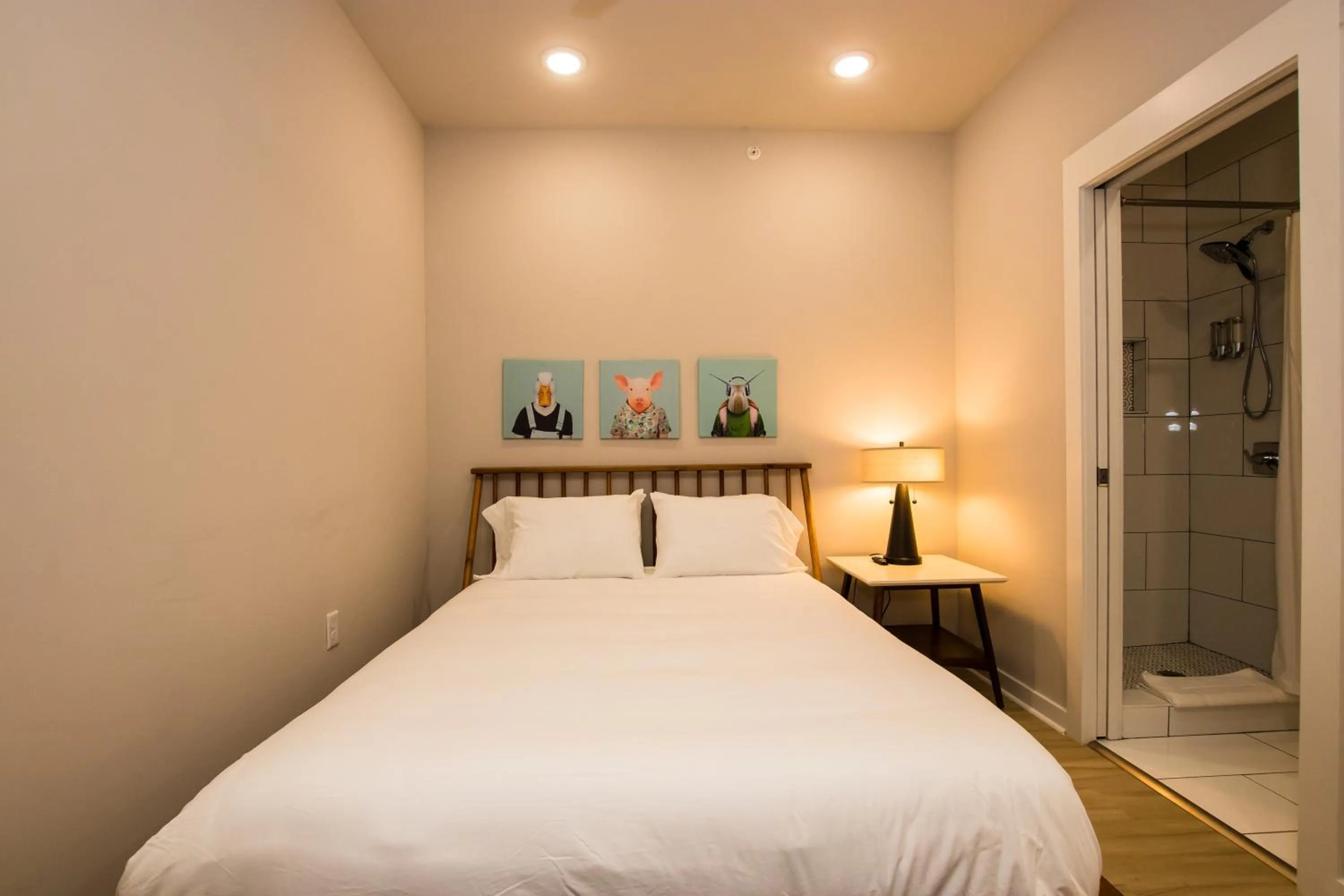 Bed in The Hotel at Huntington Square