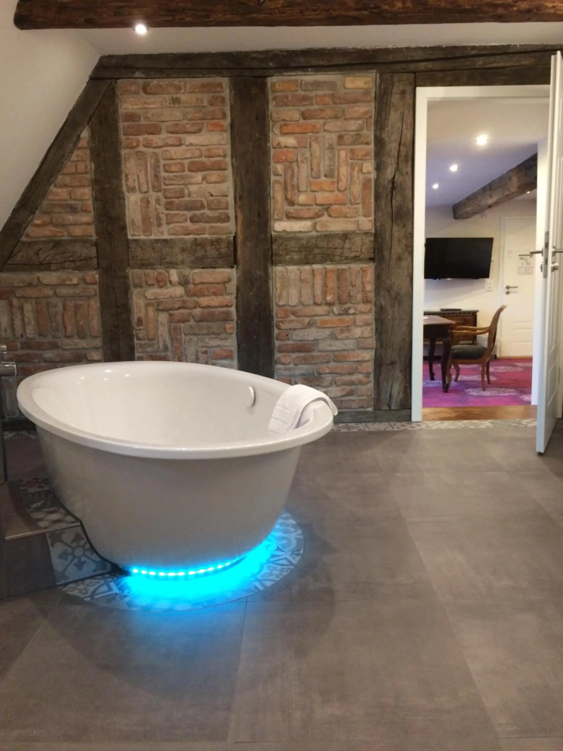 Bathroom in Romantik Hotel Alte Münze