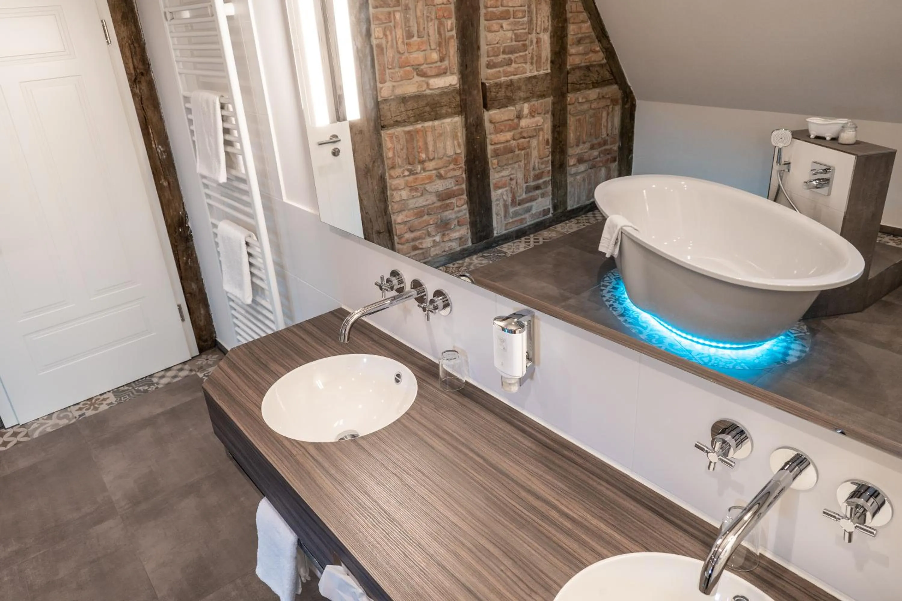 Bathroom in Romantik Hotel Alte Münze