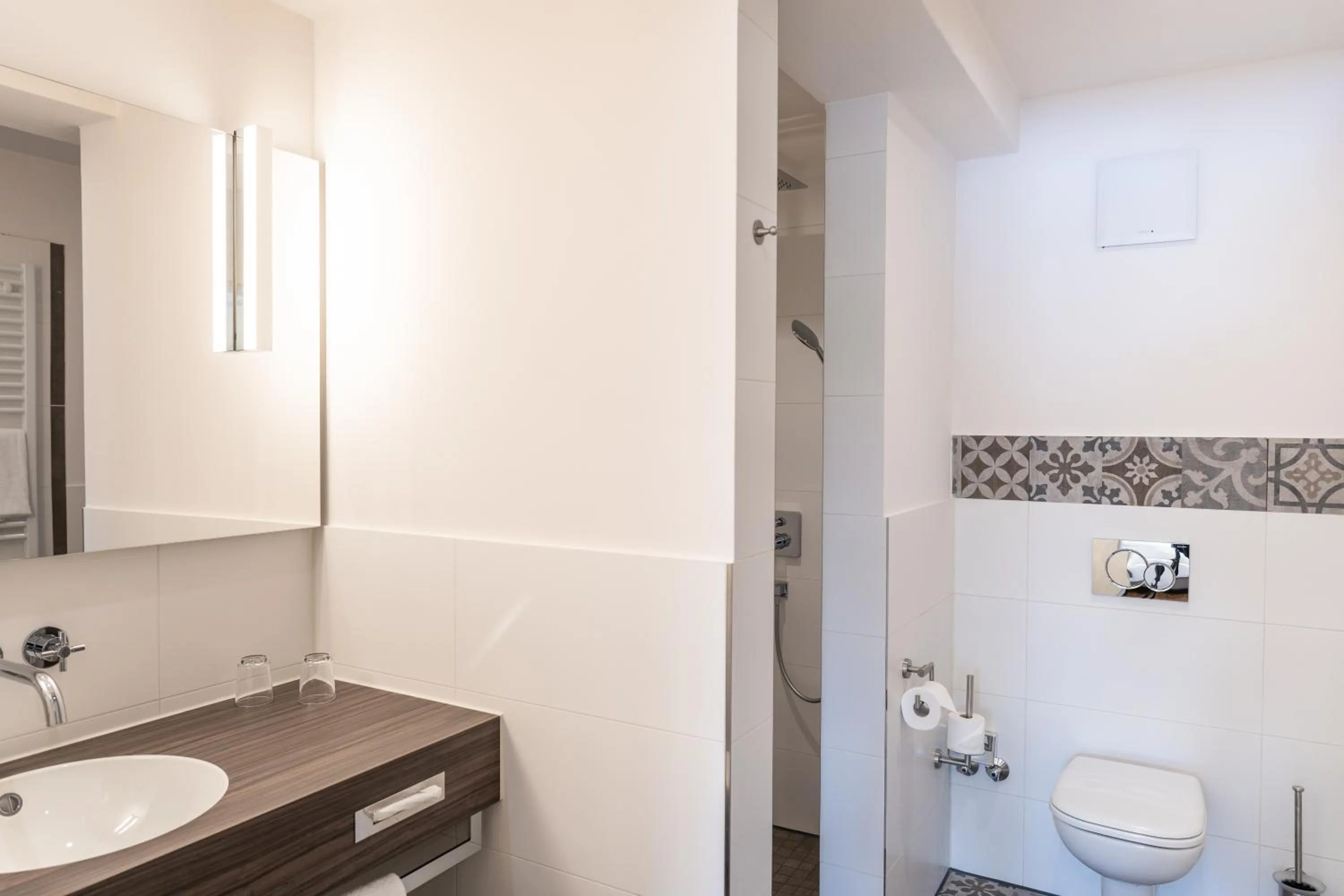 Bathroom in Romantik Hotel Alte Münze