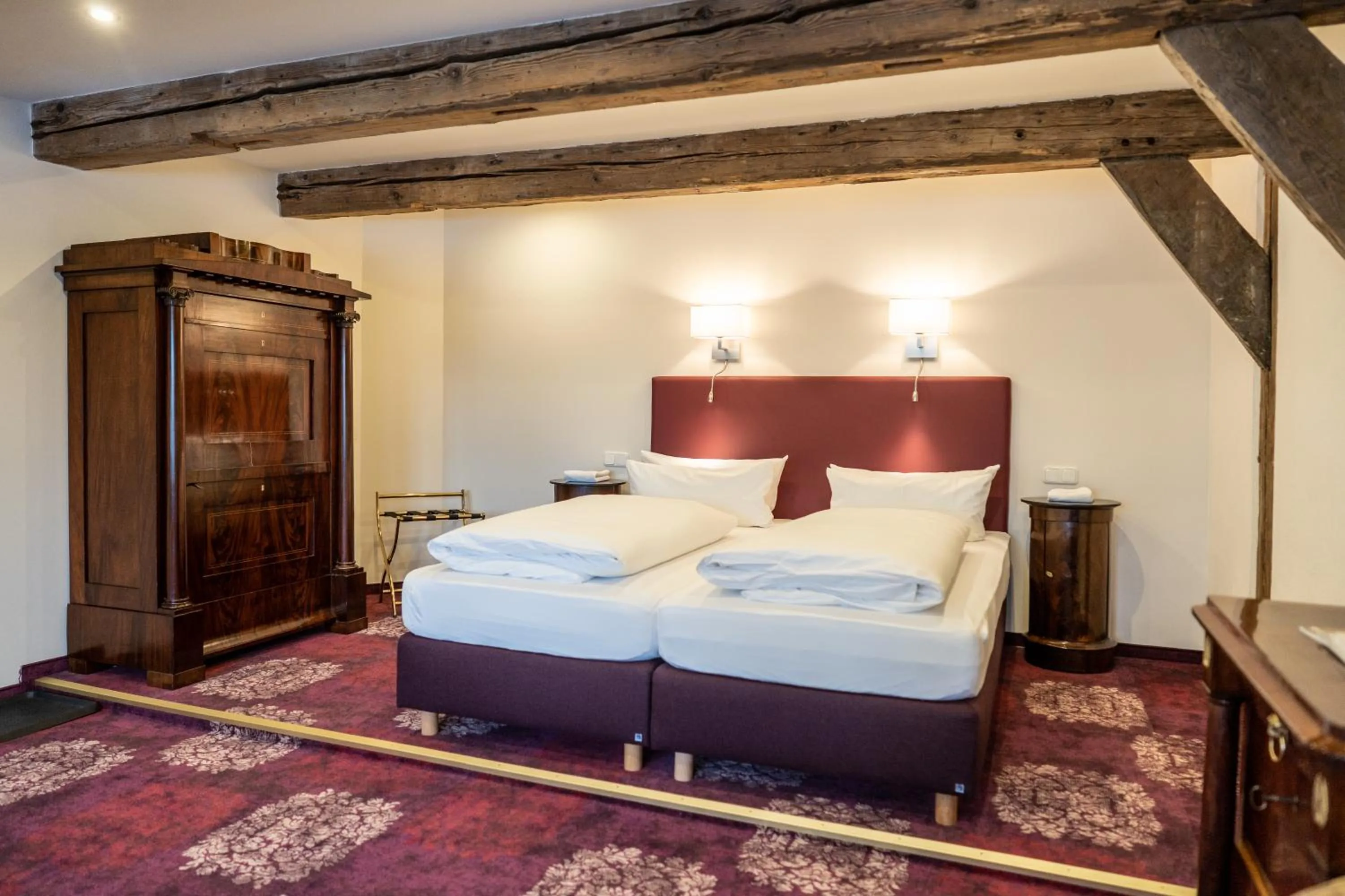 Photo of the whole room, Bed in Romantik Hotel Alte Münze