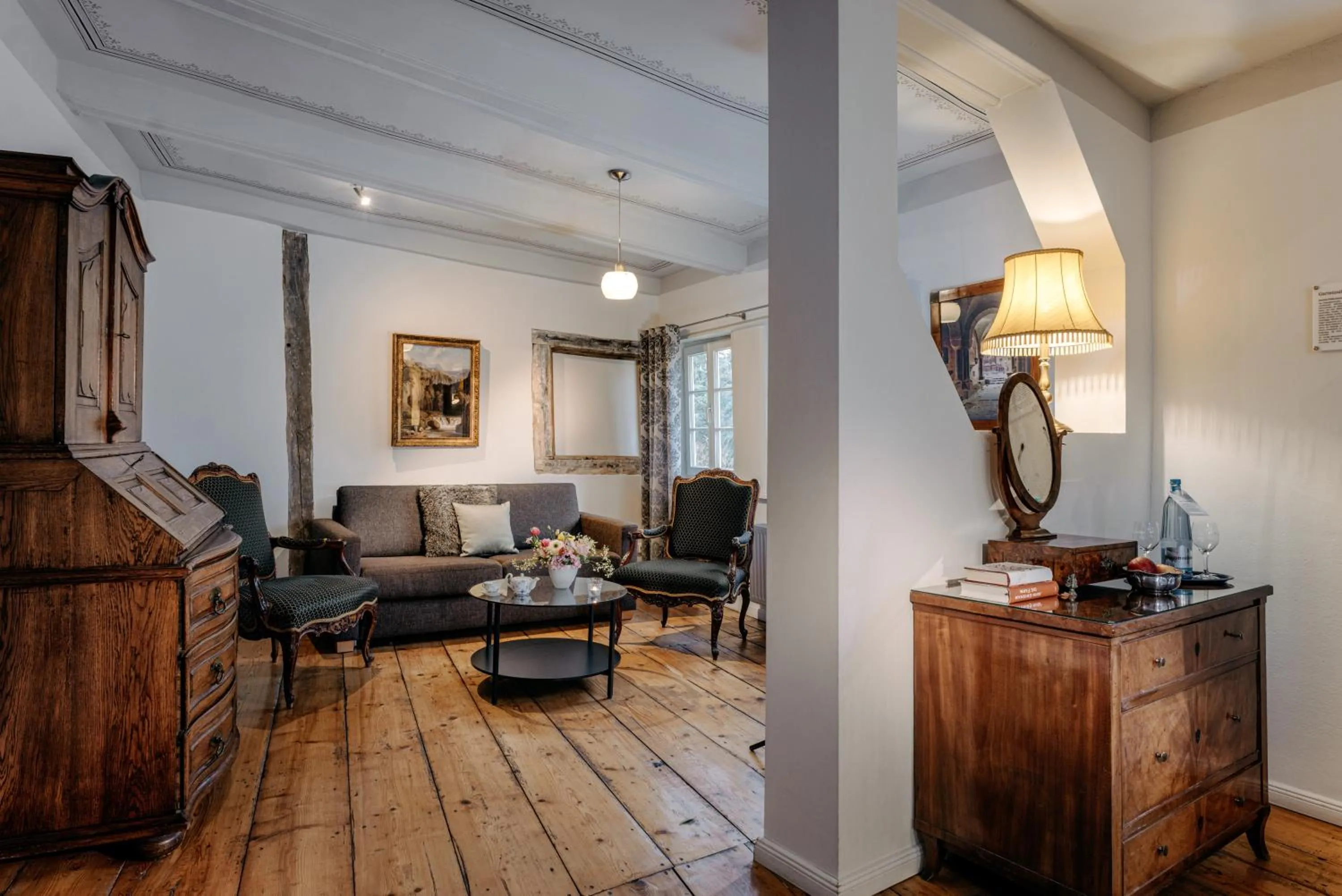 Living room in Romantik Hotel Alte Münze