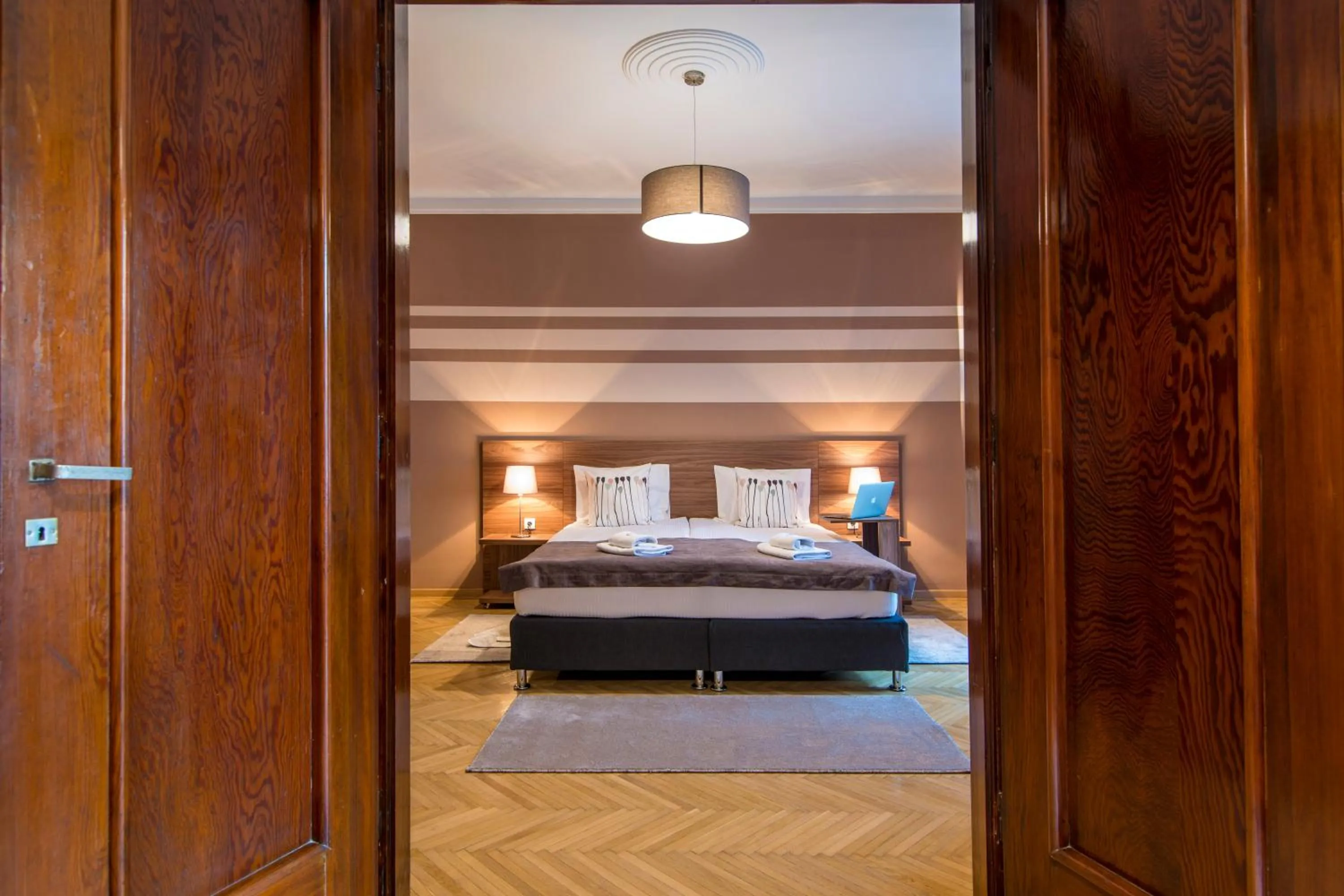 Bedroom, Bed in Apartments Top Central 3