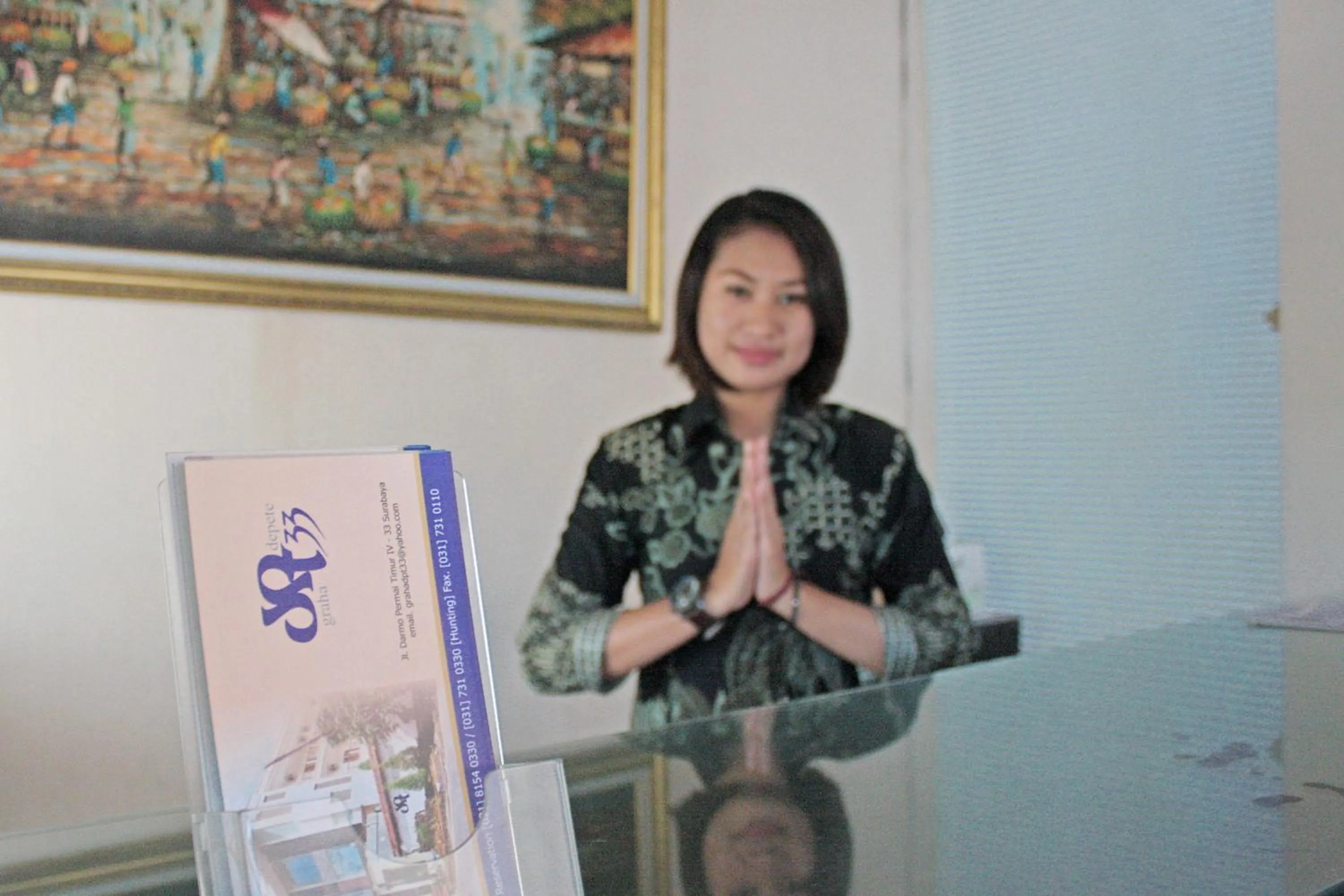 Lobby or reception in Hotel Graha DPT 33