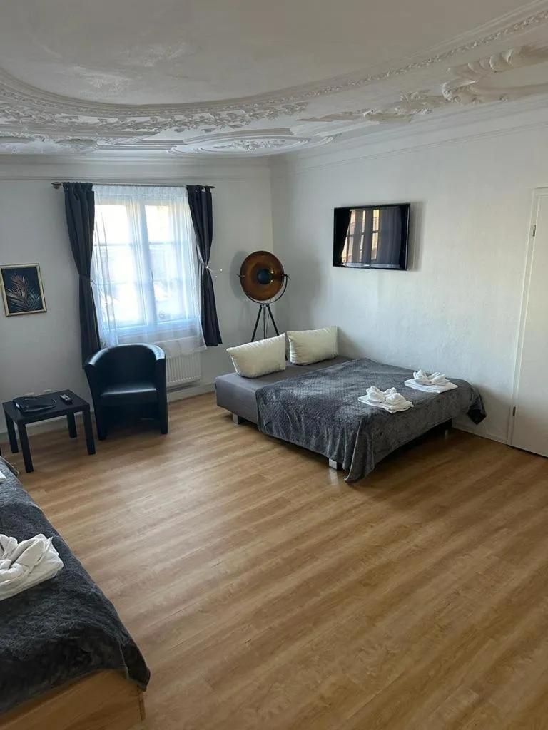 Bed in Hotel Zum Goldenen Anker