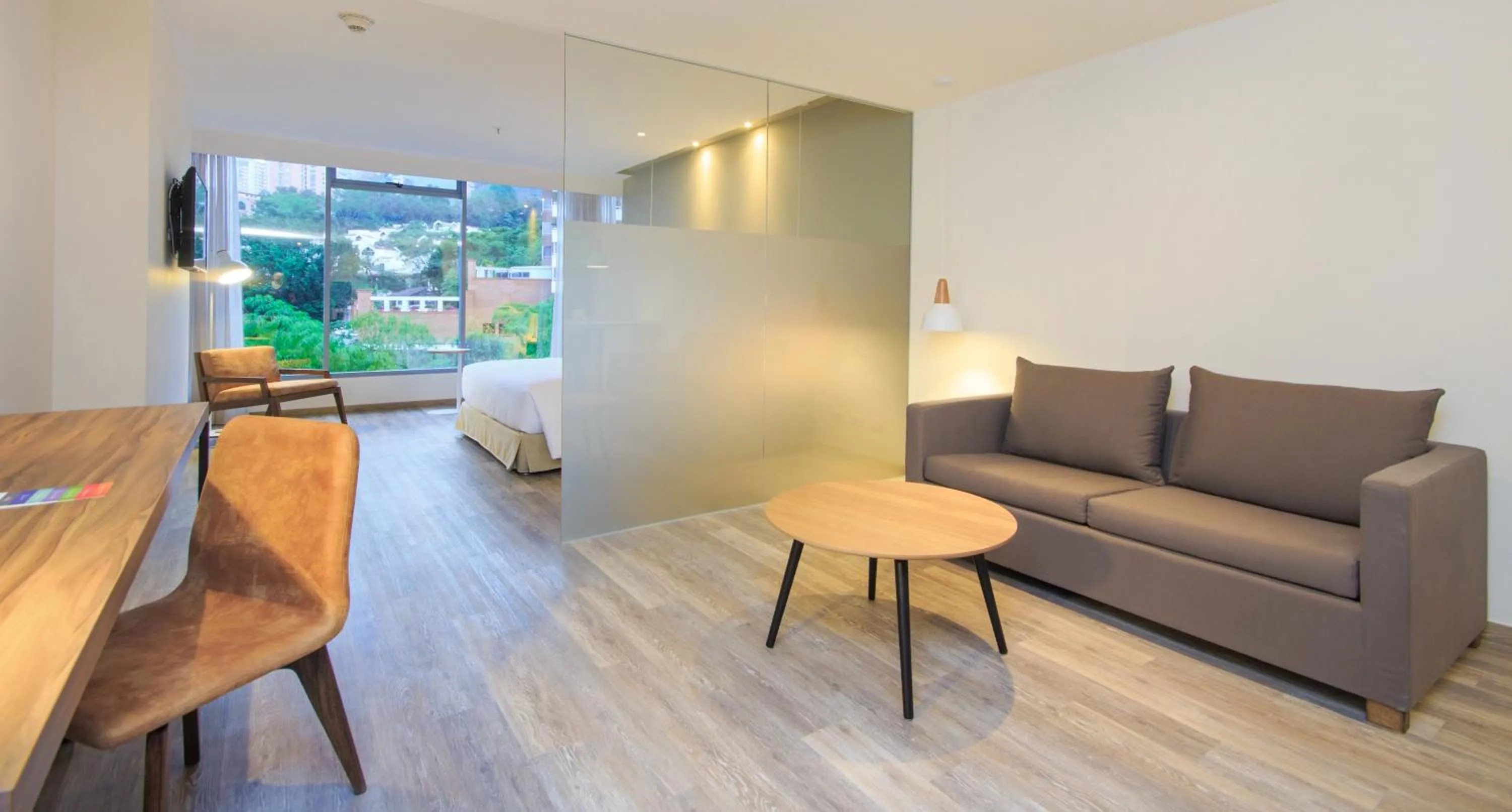 Seating area in Novotel Medellin El Tesoro