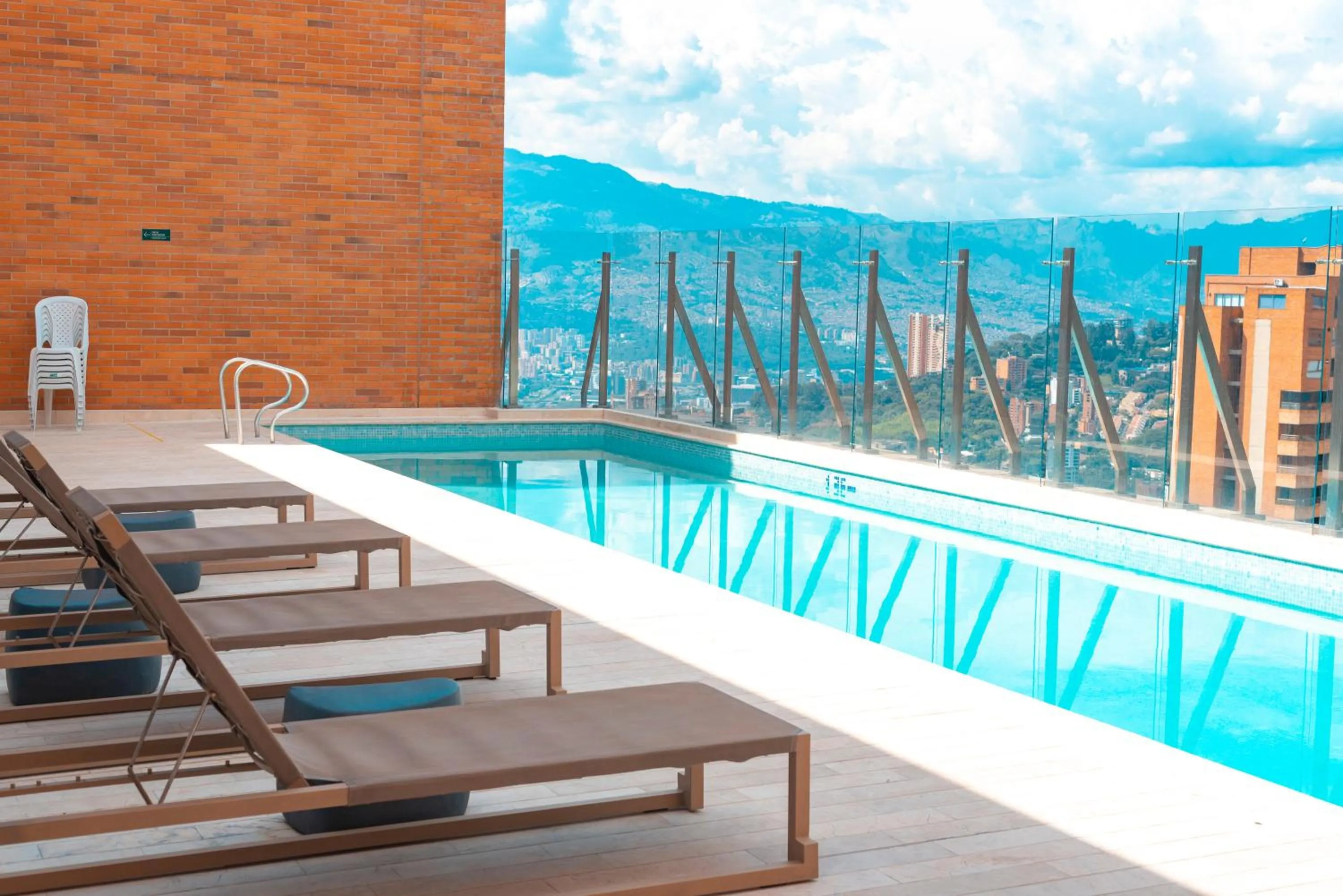 Swimming pool in Novotel Medellin El Tesoro