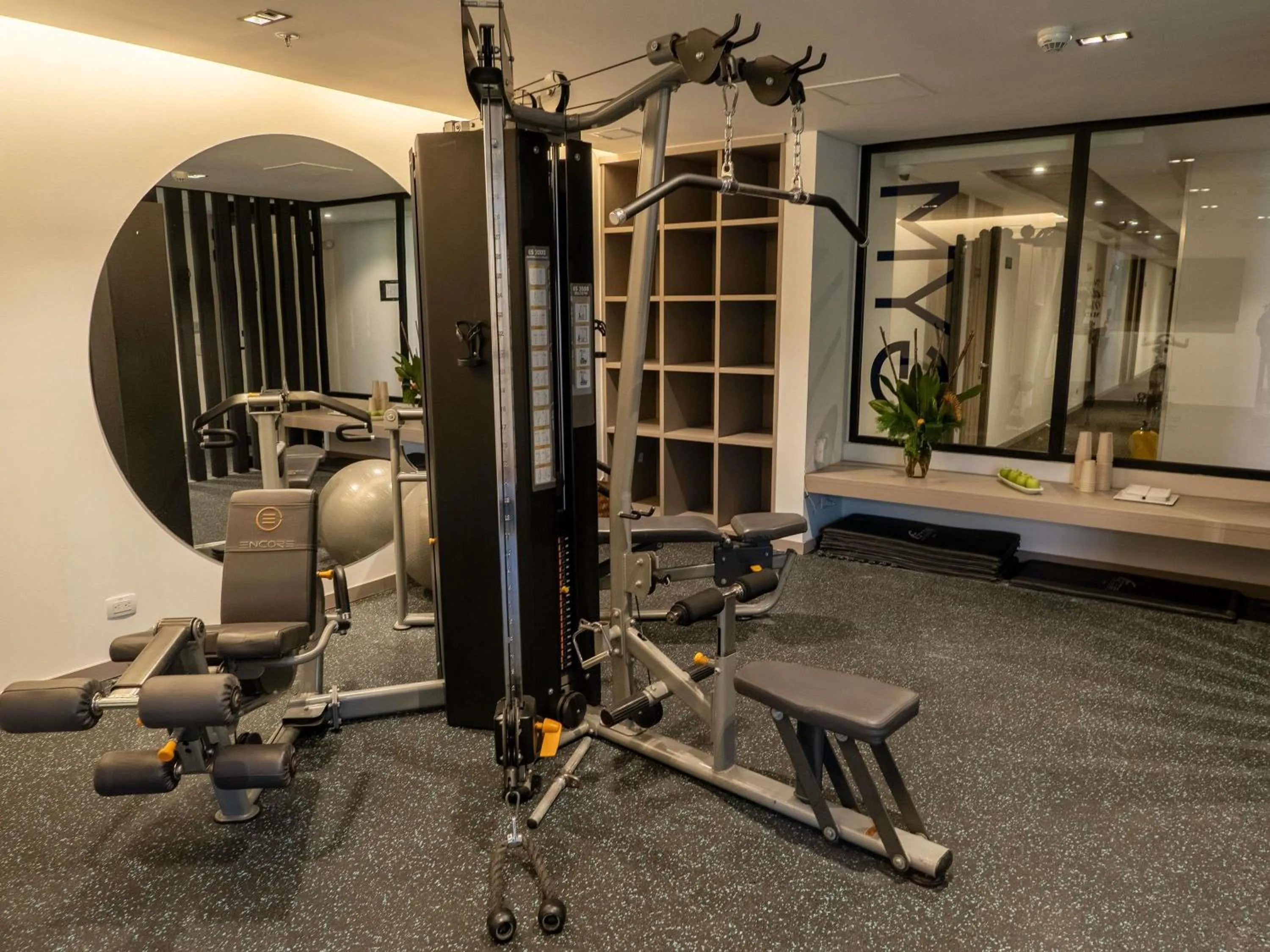 Fitness centre/facilities in Novotel Medellin El Tesoro