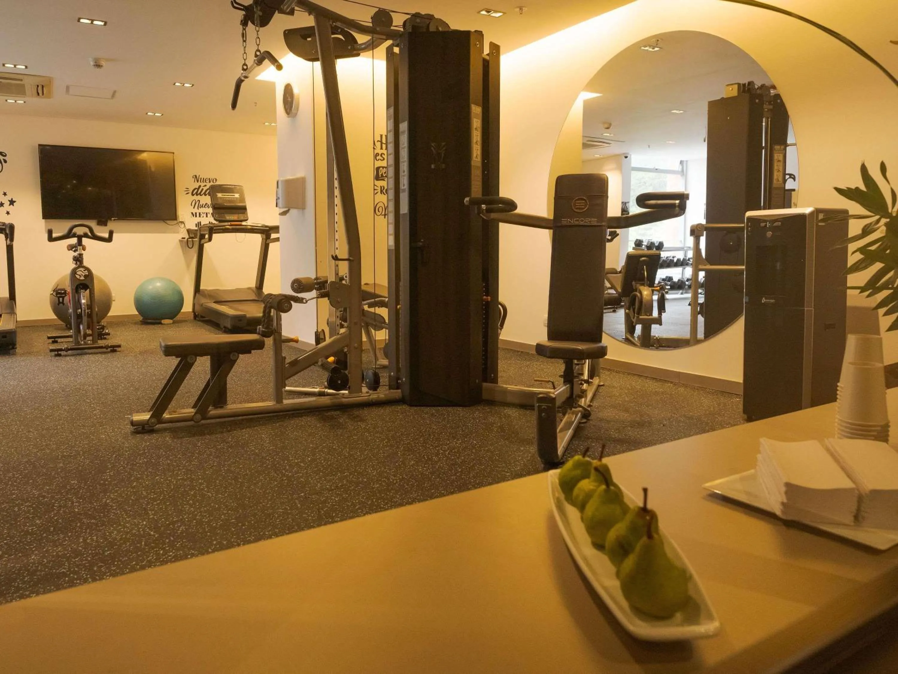 Fitness centre/facilities in Novotel Medellin El Tesoro