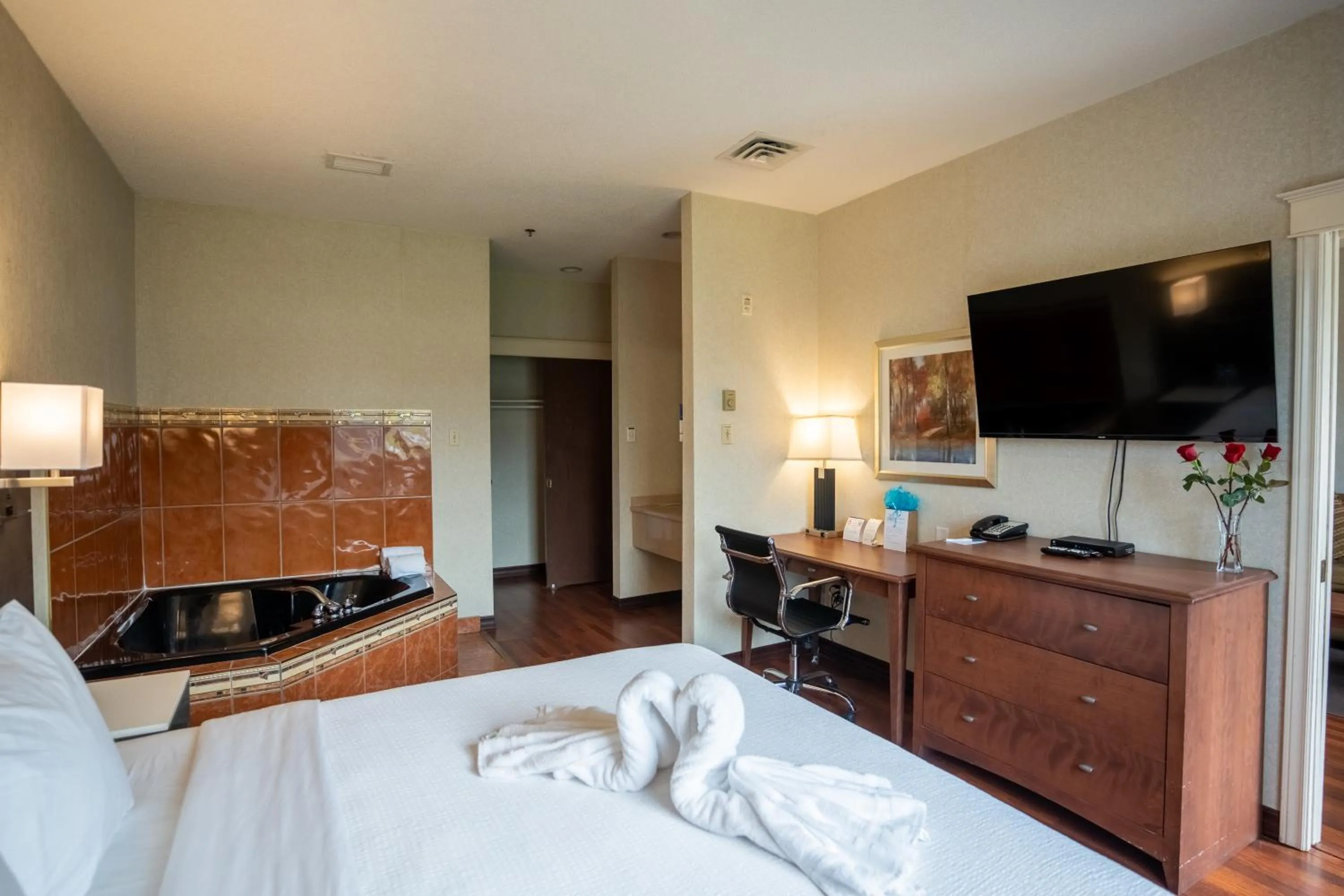 Bedroom, Bed in Best Western Glengarry