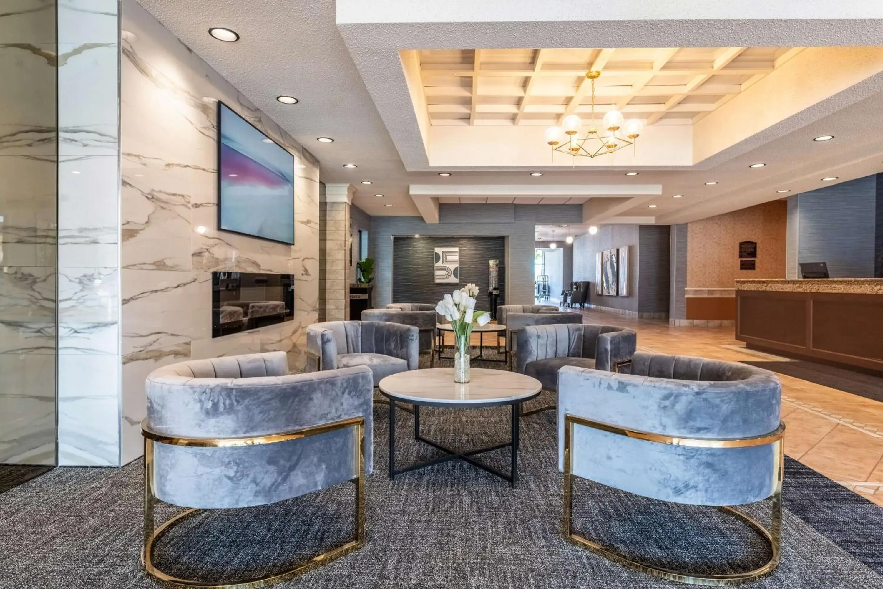 Lobby or reception in Best Western Glengarry Lobby or reception in Best Western Glengarry