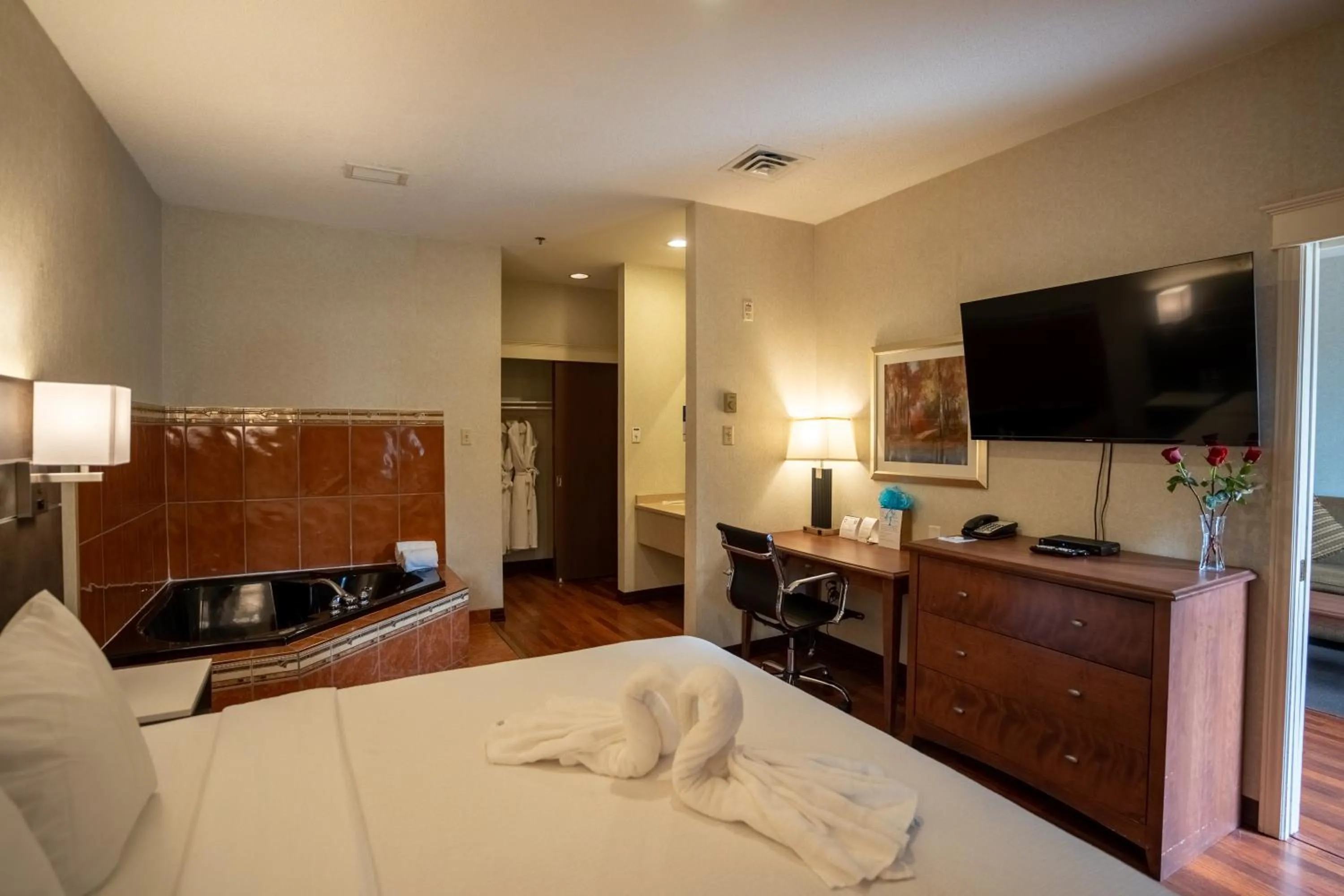 Bedroom, Bed in Best Western Glengarry