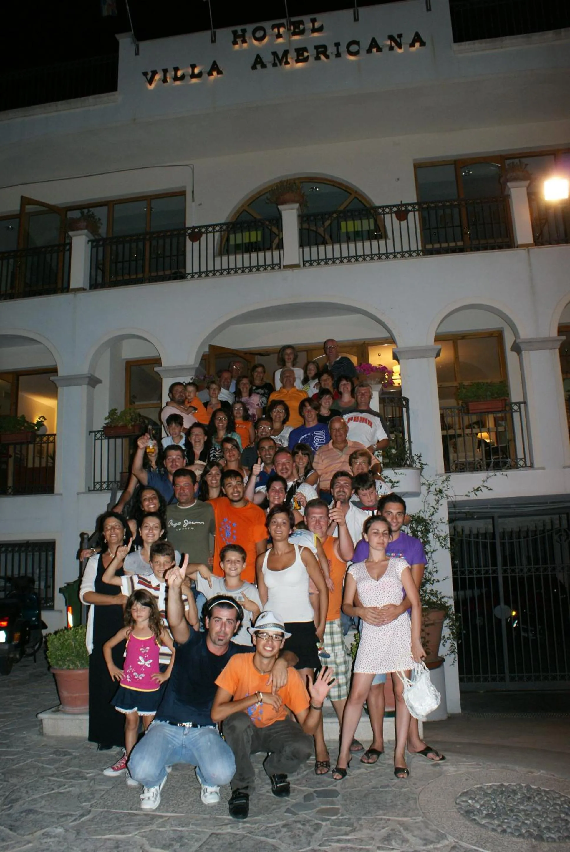 People in Park Hotel Villa Americana