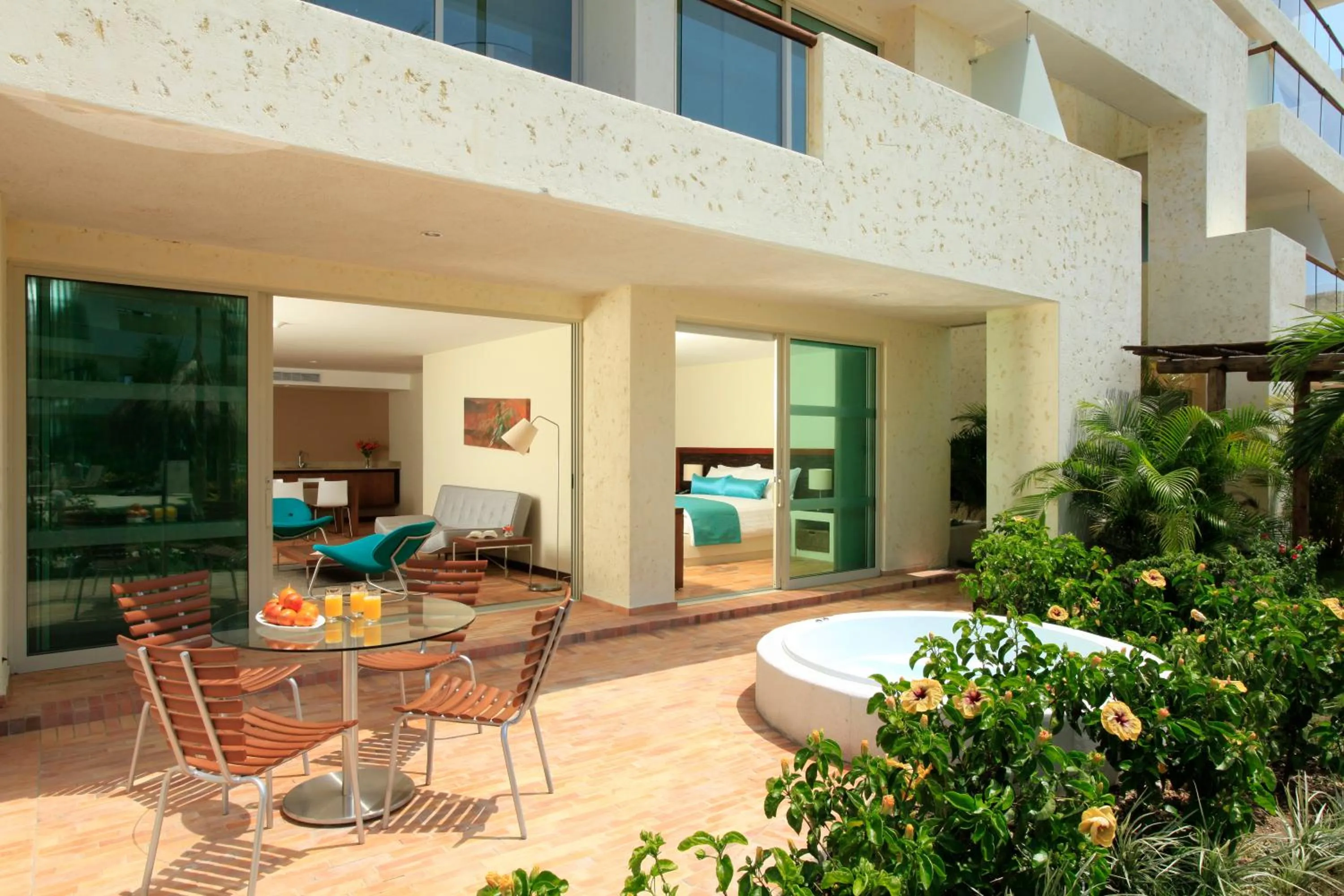 Patio in Estelar Playa Manzanillo - All inclusive